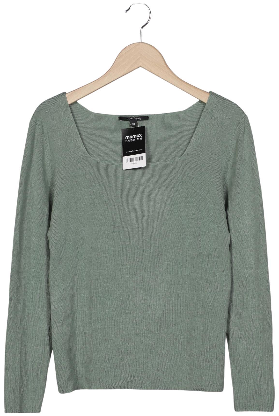 

Comma Damen Pullover, grün, Gr. 38