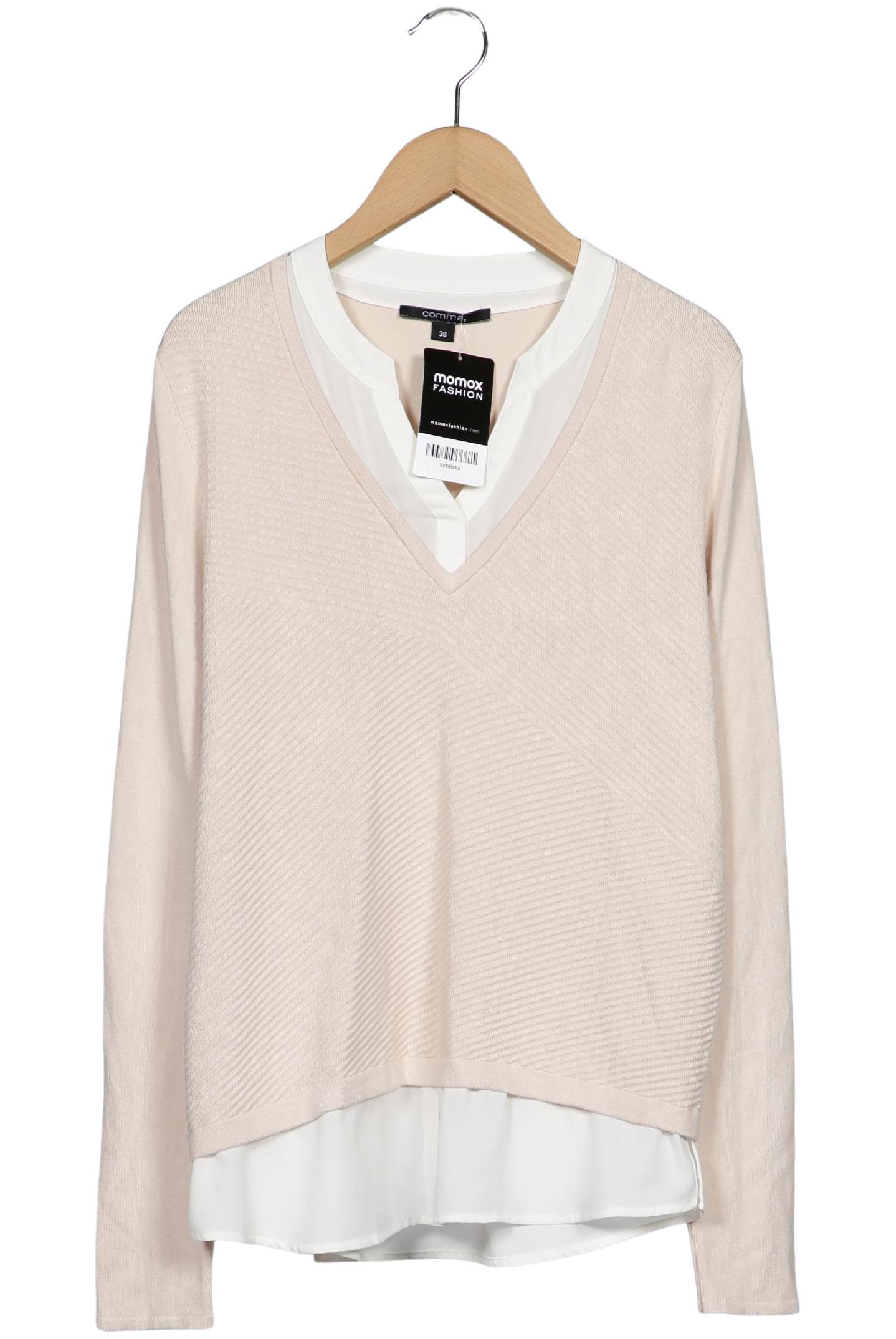 

Comma Damen Pullover, beige, Gr. 38