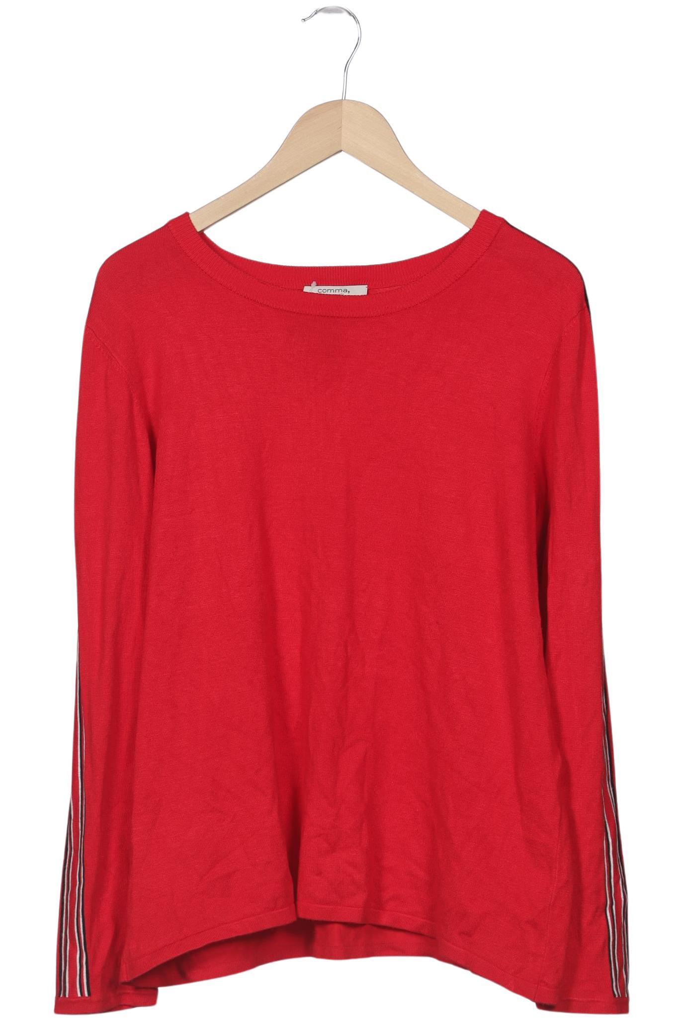 

Comma Damen Pullover, rot, Gr. 42