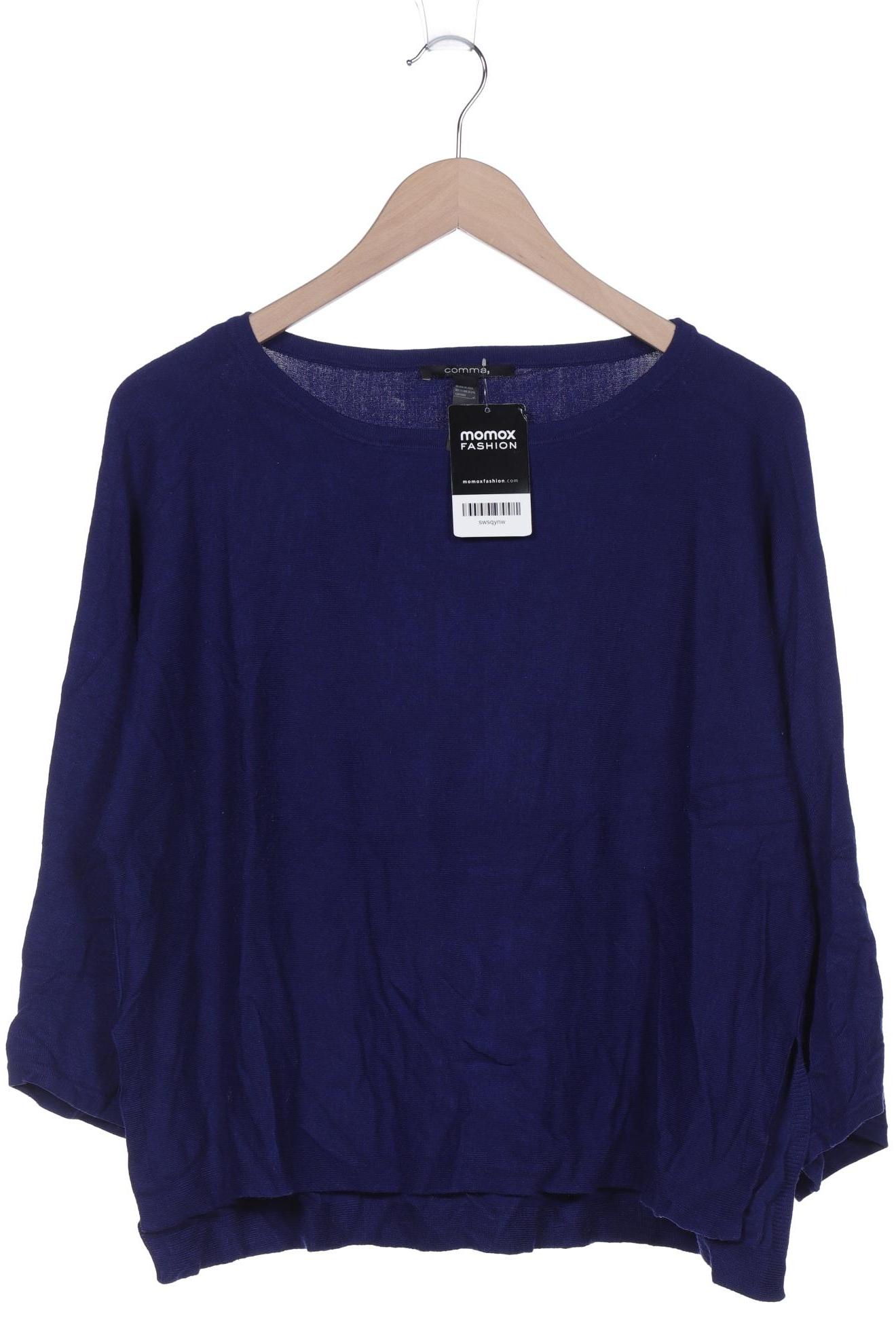 

Comma Damen Pullover, marineblau, Gr. 38