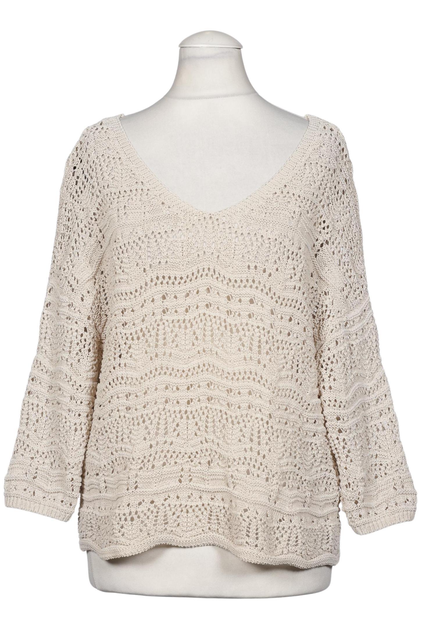 

Comma Damen Pullover, cremeweiß, Gr. 36