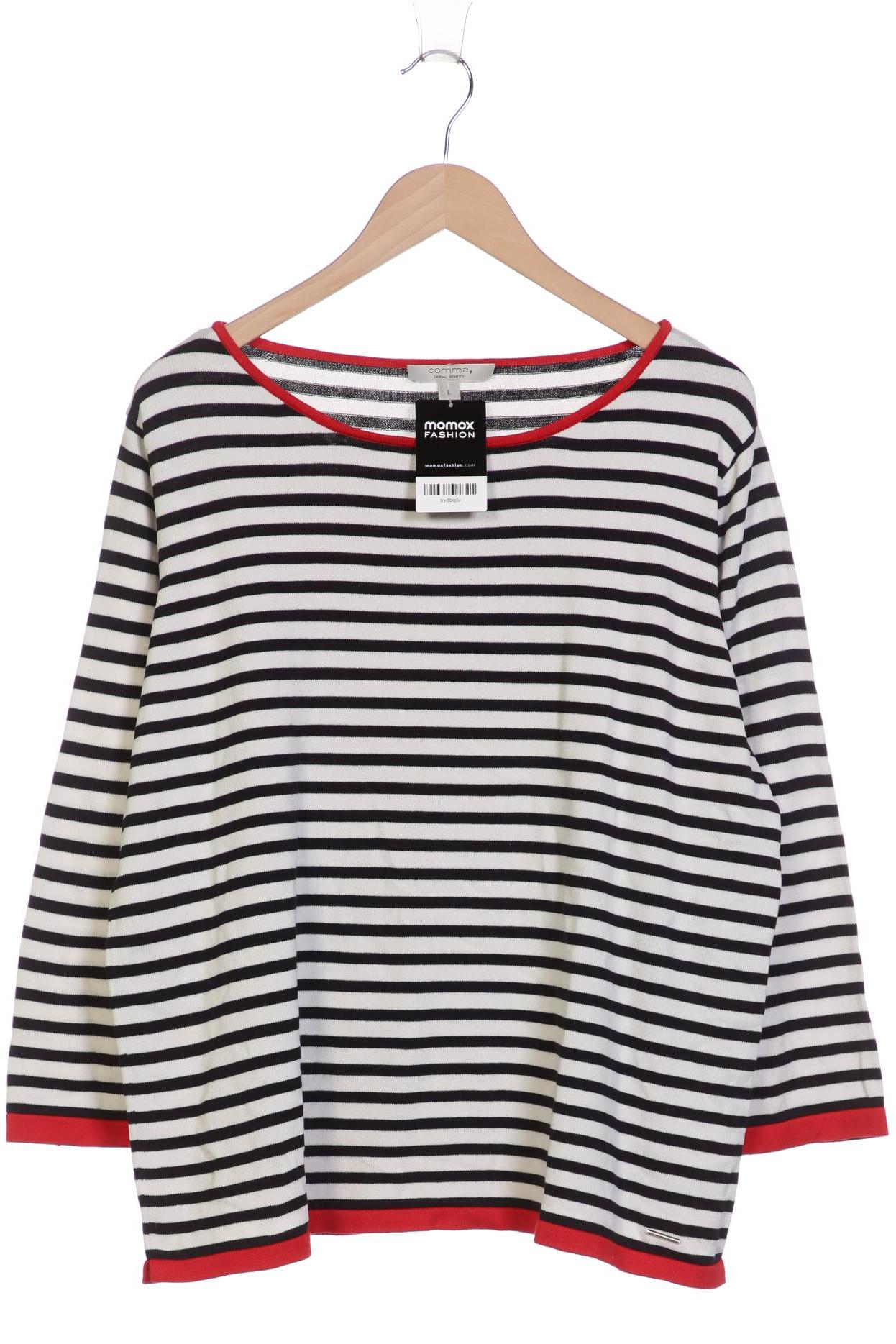 

Comma Damen Pullover, weiß, Gr. 42
