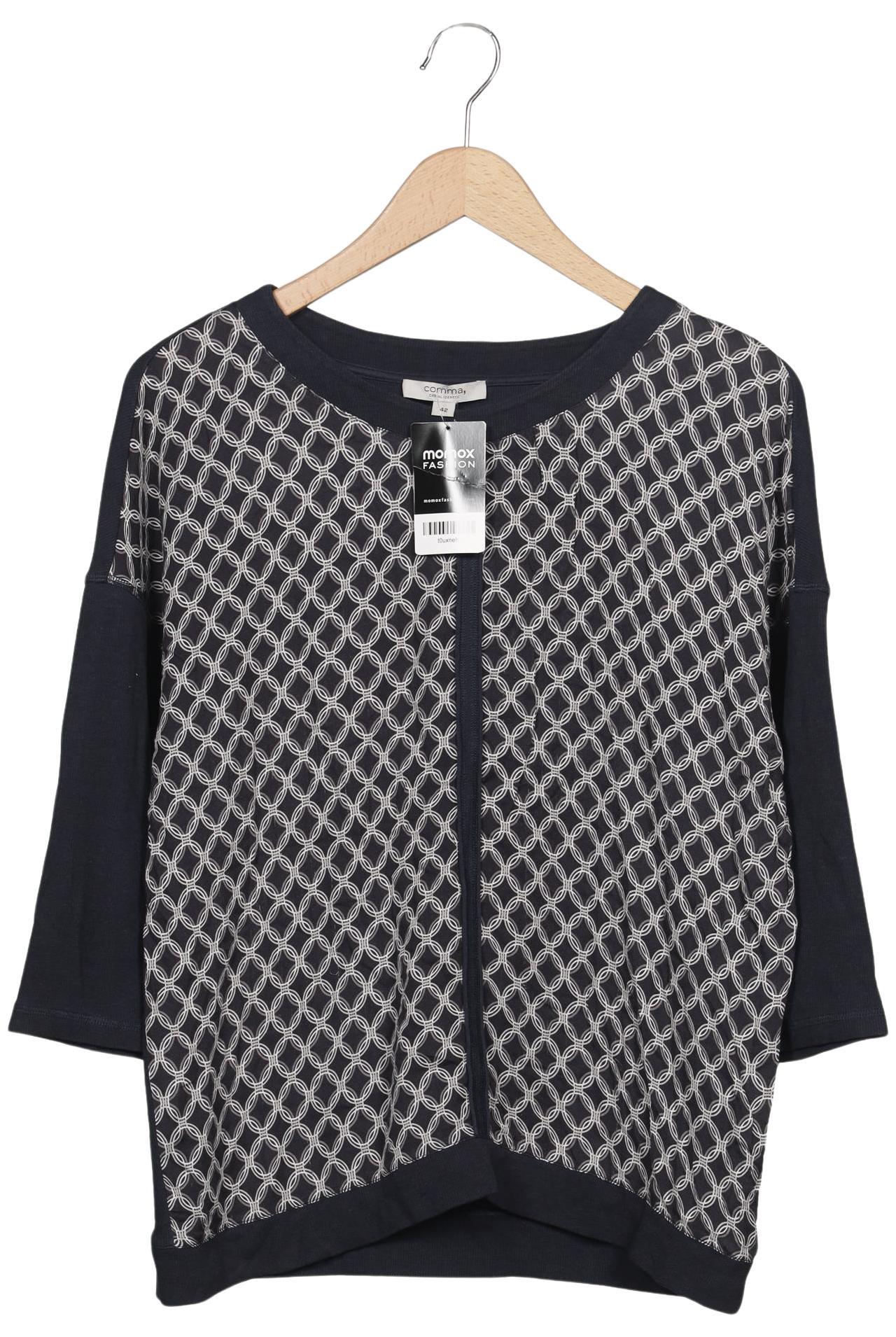 

Comma Damen Pullover, marineblau, Gr. 42