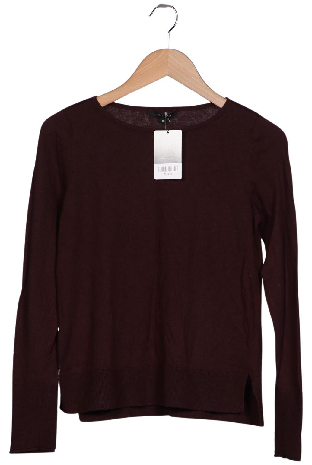 

Comma Damen Pullover, bordeaux, Gr. 36