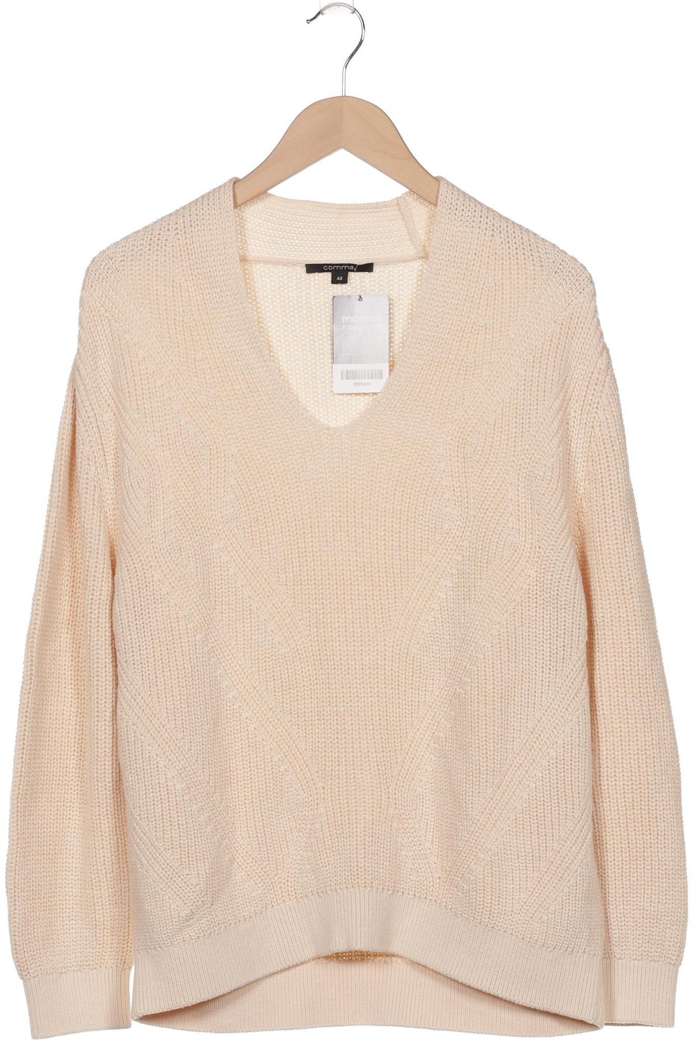 

Comma Damen Pullover, cremeweiß, Gr. 42