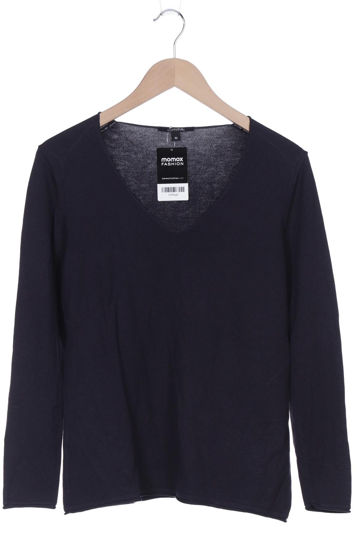 

Comma Damen Pullover, marineblau, Gr. 42