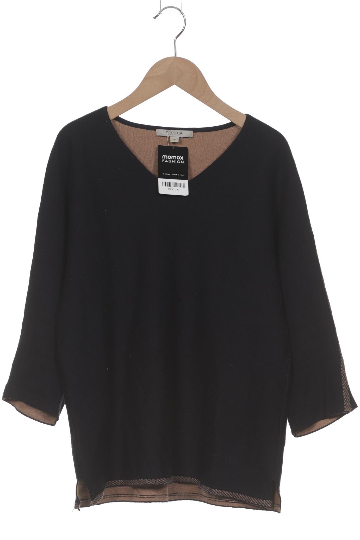 

Comma Damen Pullover, marineblau, Gr. 36