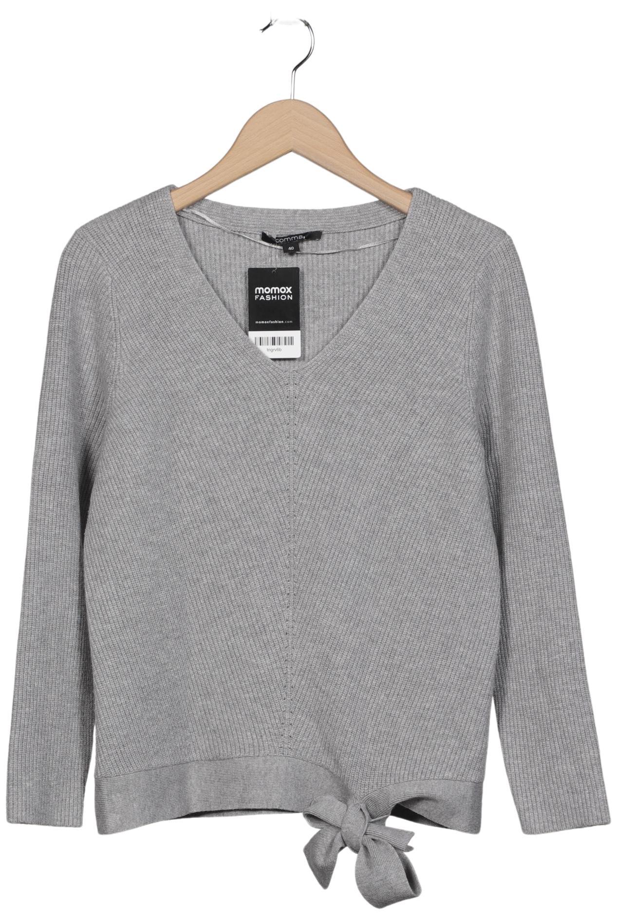 

Comma Damen Pullover, grau, Gr. 40