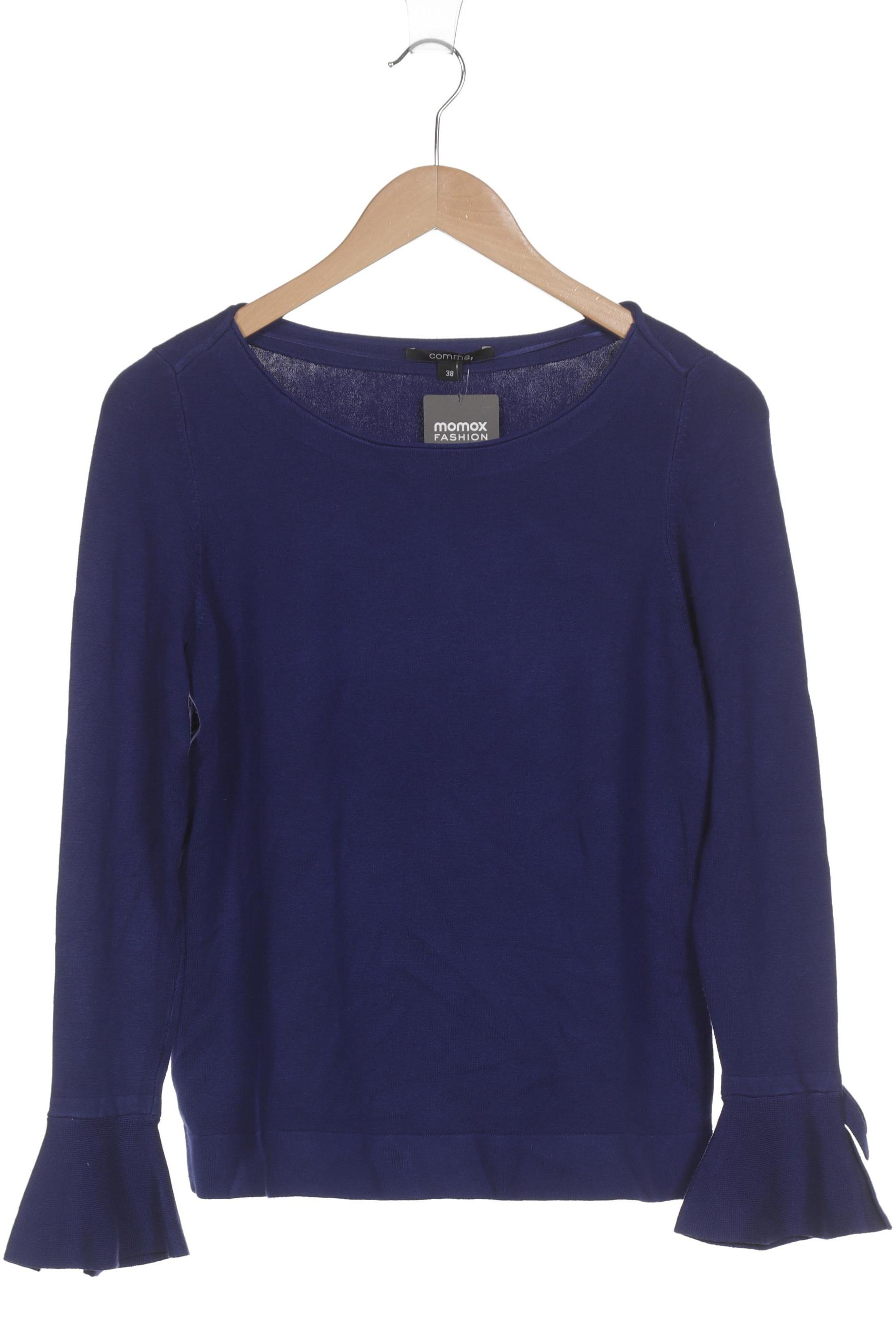 

Comma Damen Pullover, blau, Gr. 38