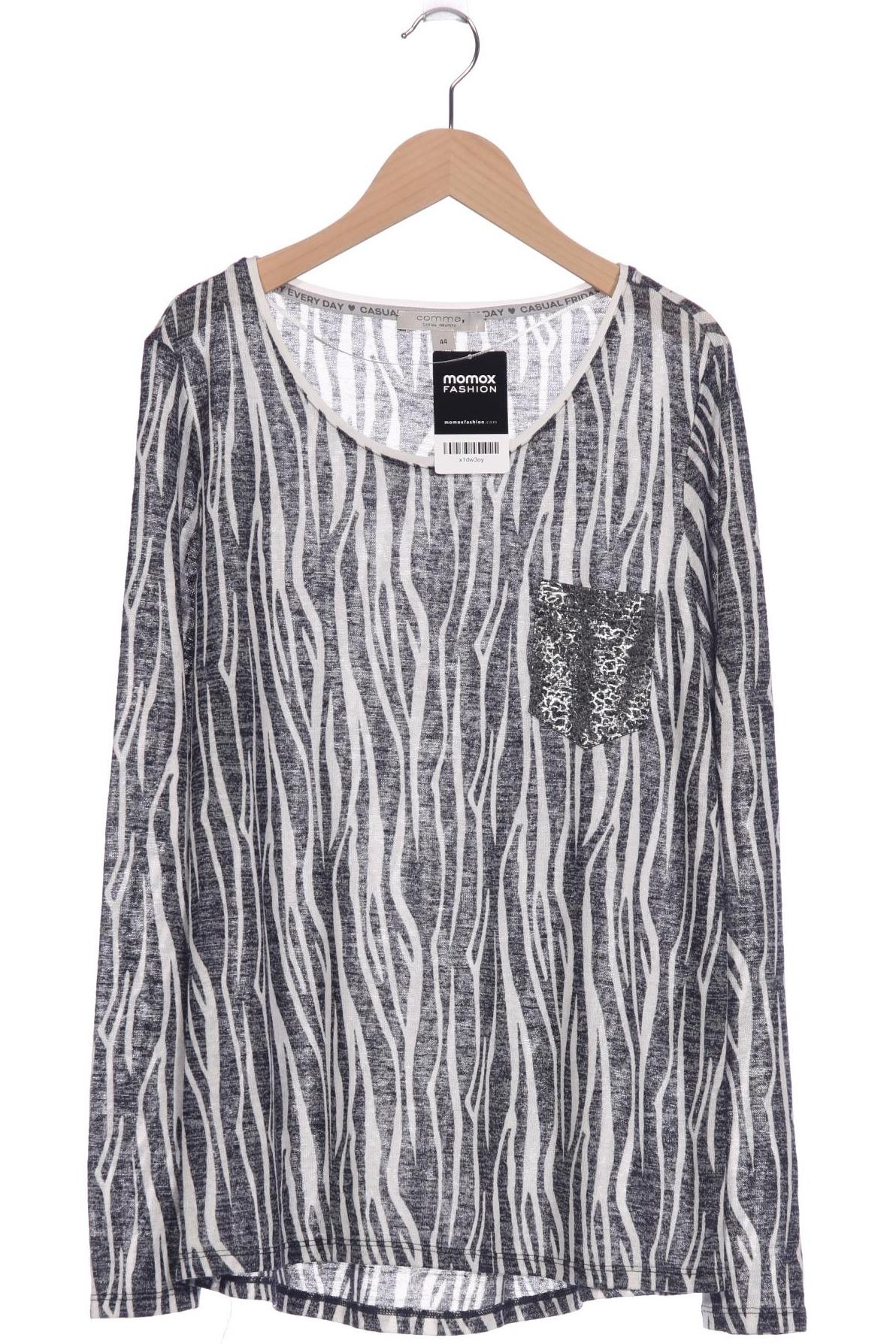 

Comma Damen Pullover, marineblau, Gr. 44