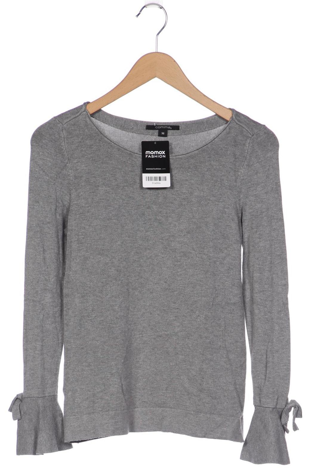 

Comma Damen Pullover, grau, Gr. 36