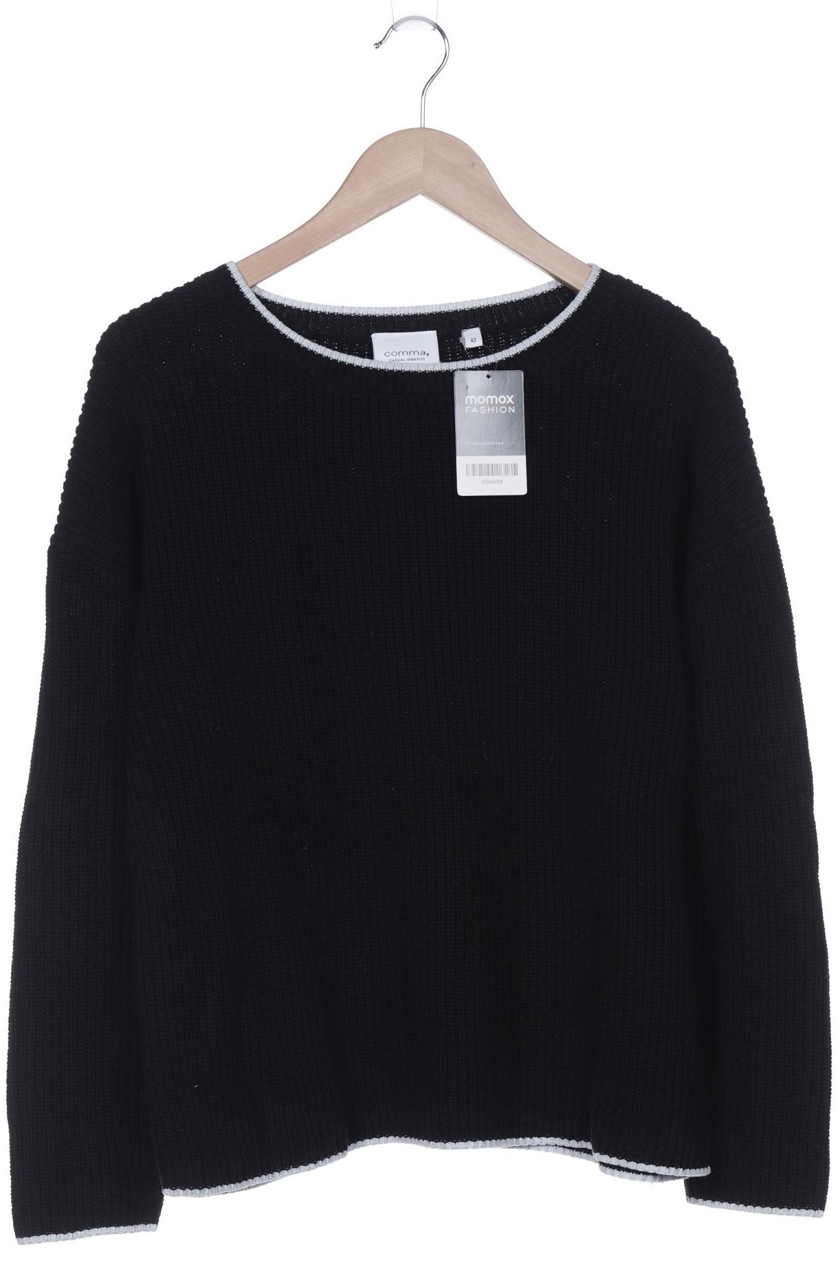 

Comma Damen Pullover, schwarz, Gr. 42
