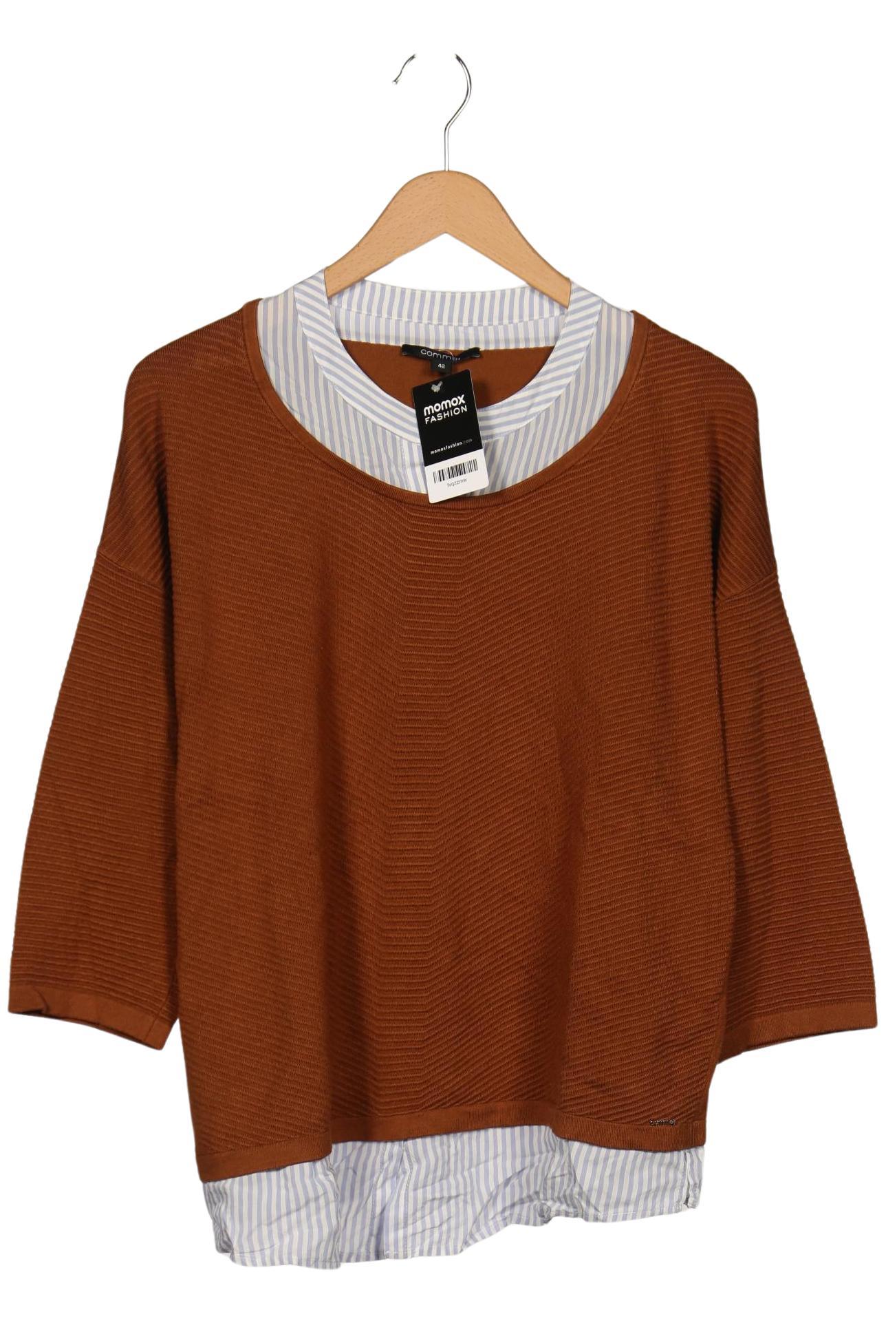 

Comma Damen Pullover, braun, Gr. 42