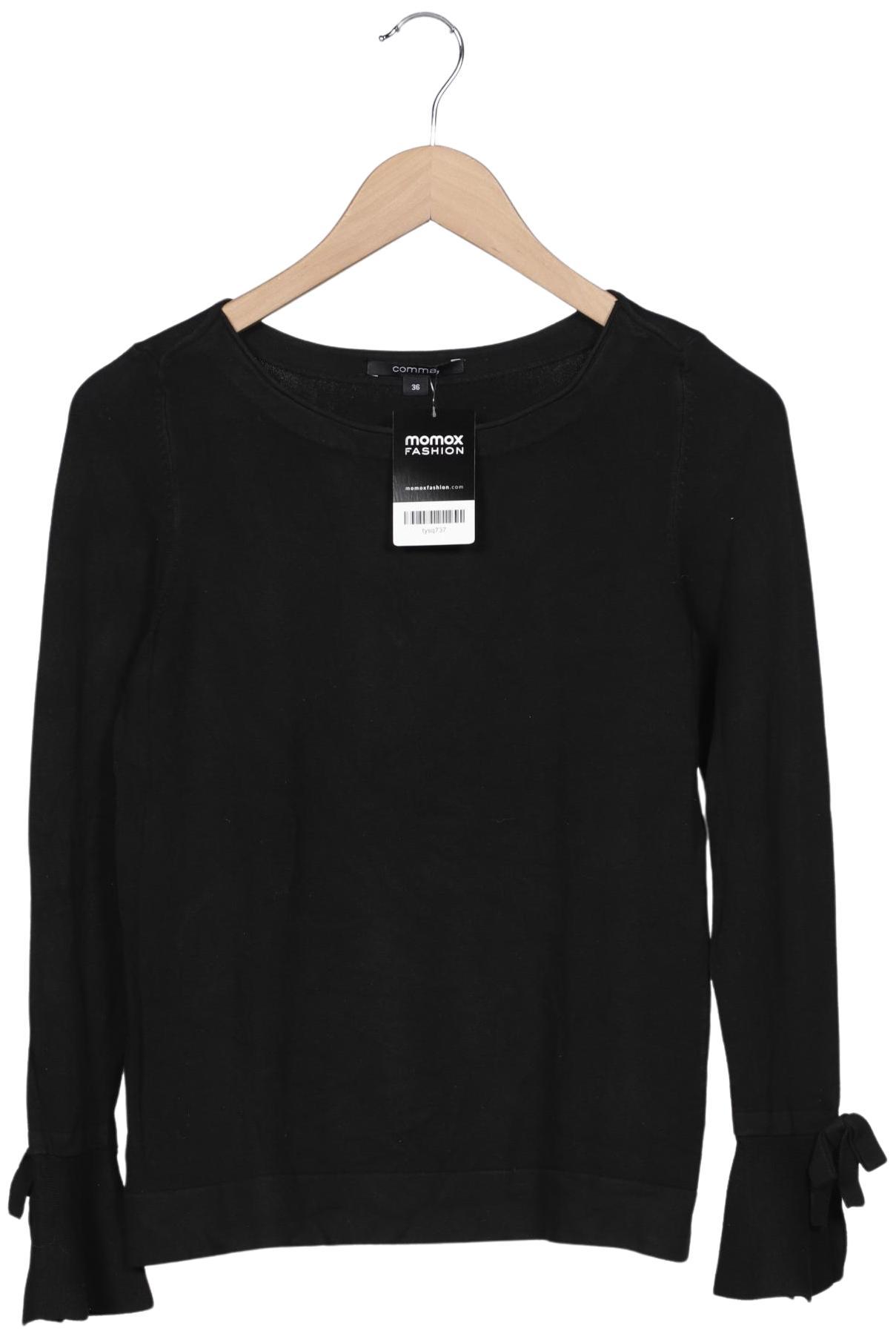 

Comma Damen Pullover, schwarz, Gr. 36