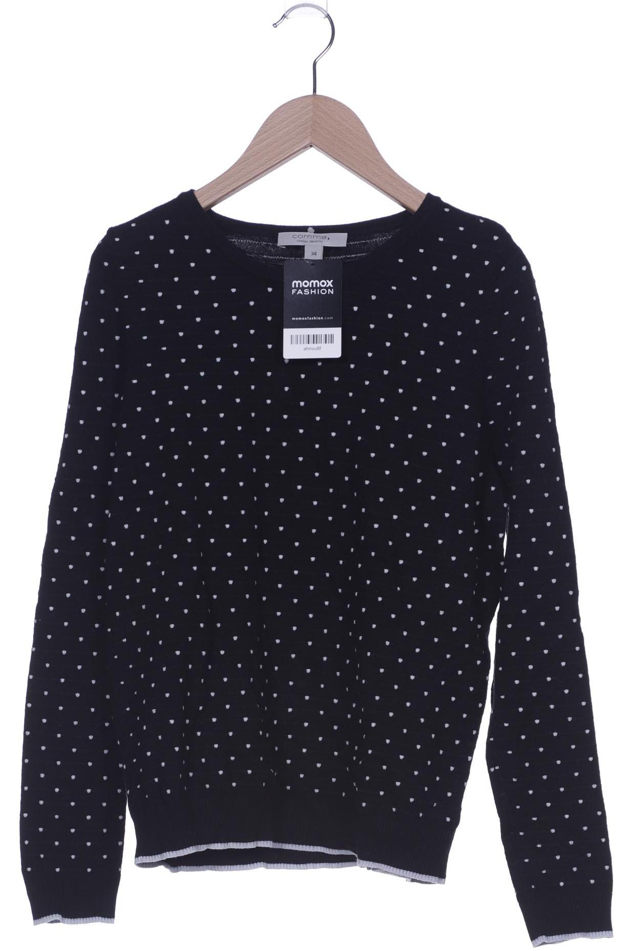 

Comma Damen Pullover, schwarz, Gr. 34