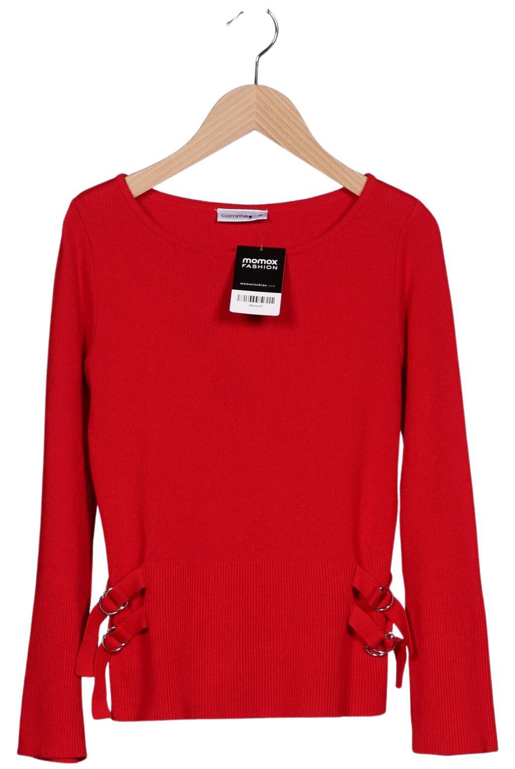 

Comma Damen Pullover, rot, Gr. 38