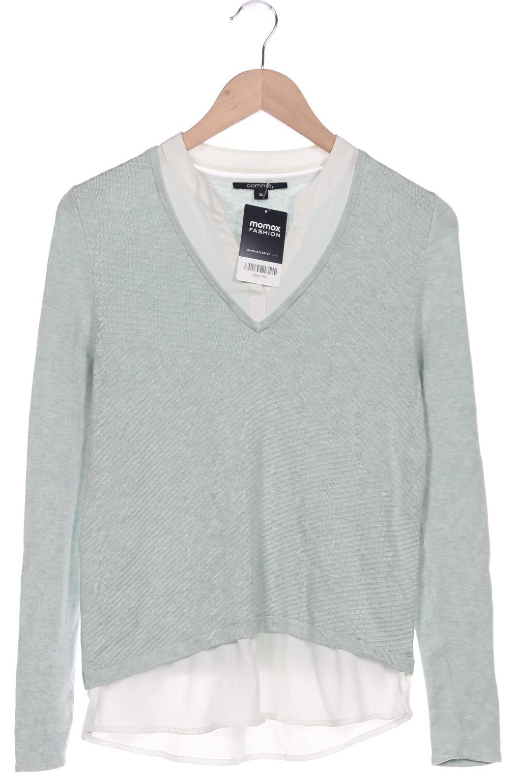 

Comma Damen Pullover, hellgrün, Gr. 36