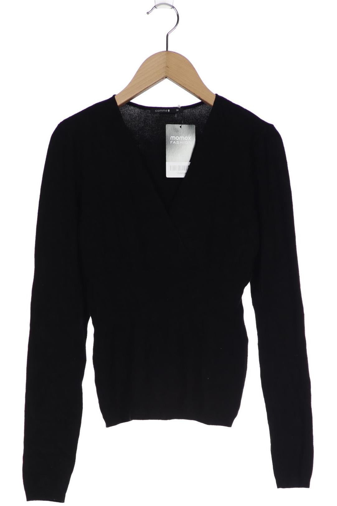 

Comma Damen Pullover, schwarz, Gr. 34