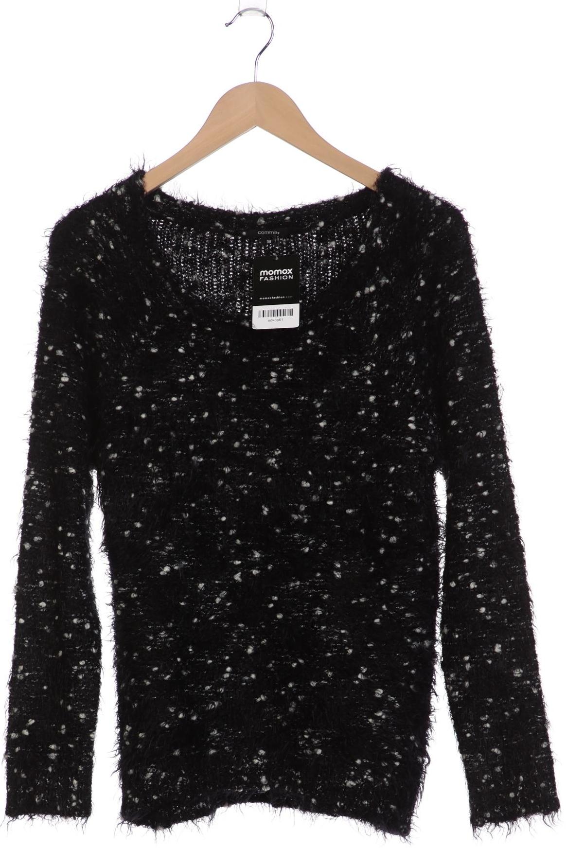 

Comma Damen Pullover, schwarz, Gr. 38