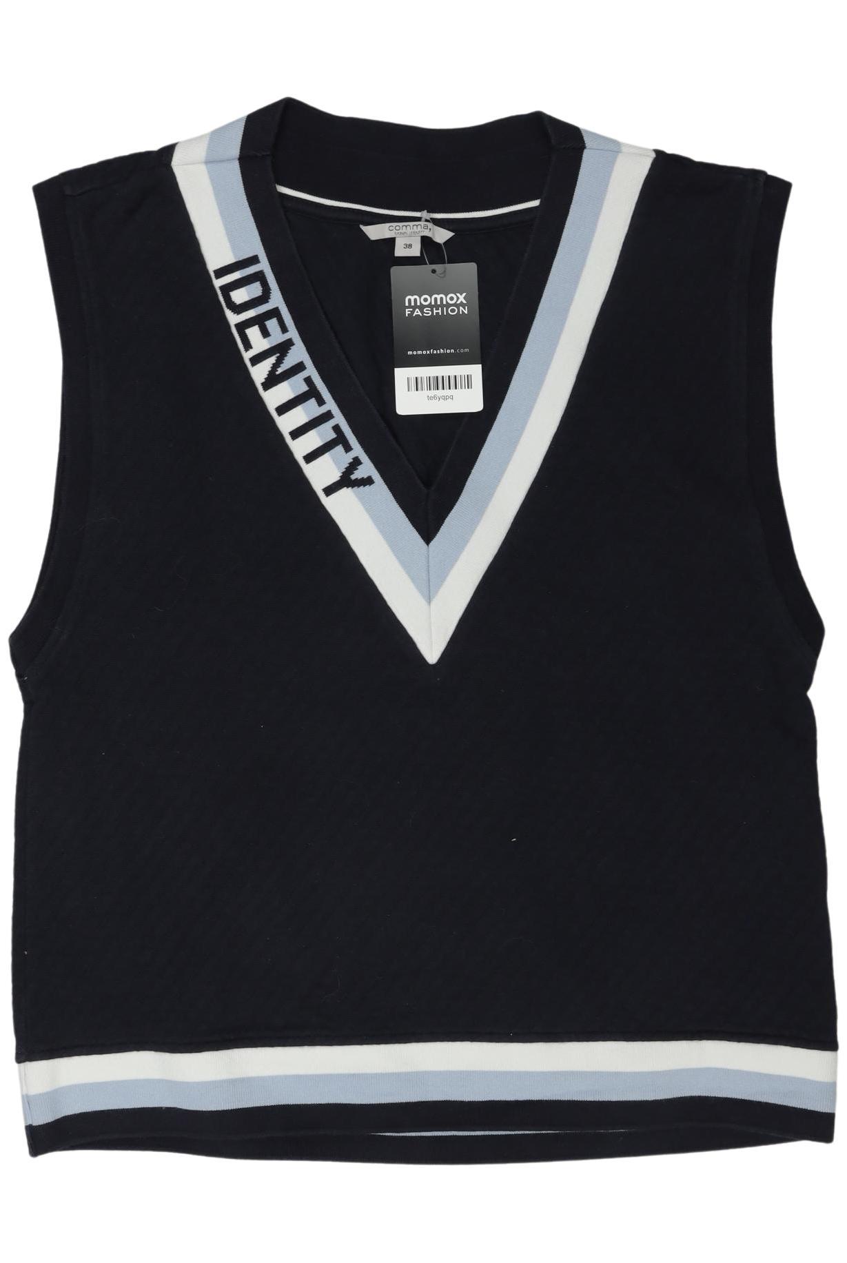 

Comma Damen Pullover, marineblau, Gr. 38