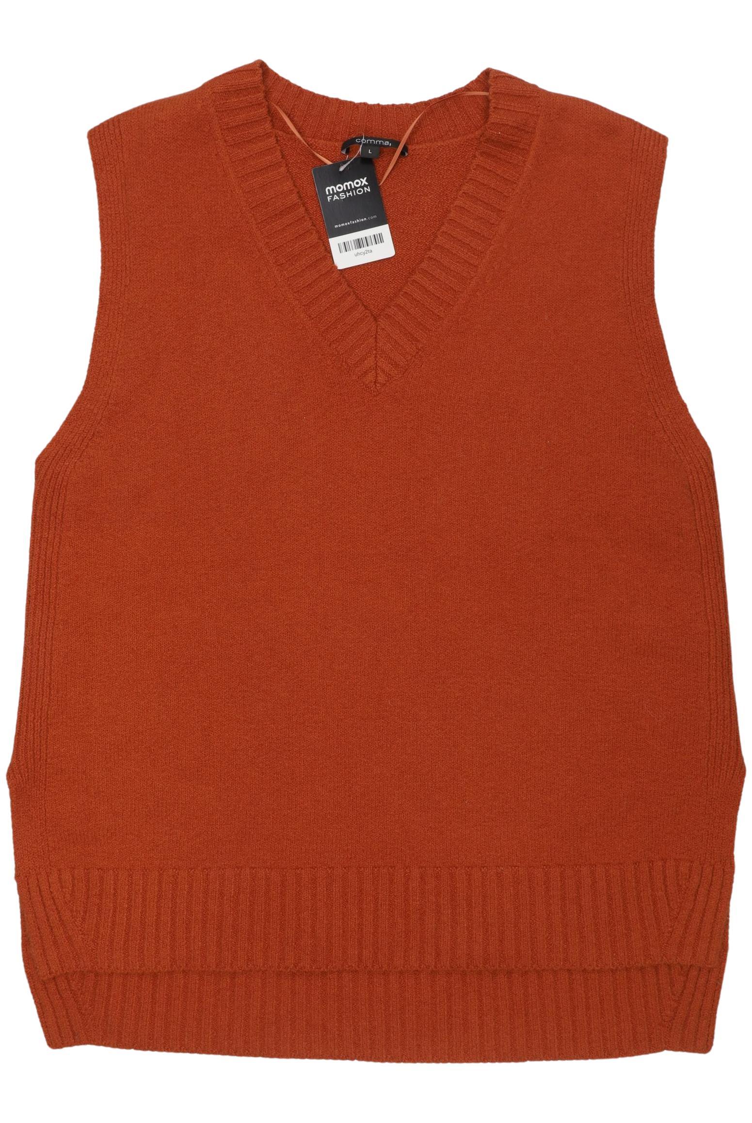 

Comma Damen Pullover, orange, Gr. 42
