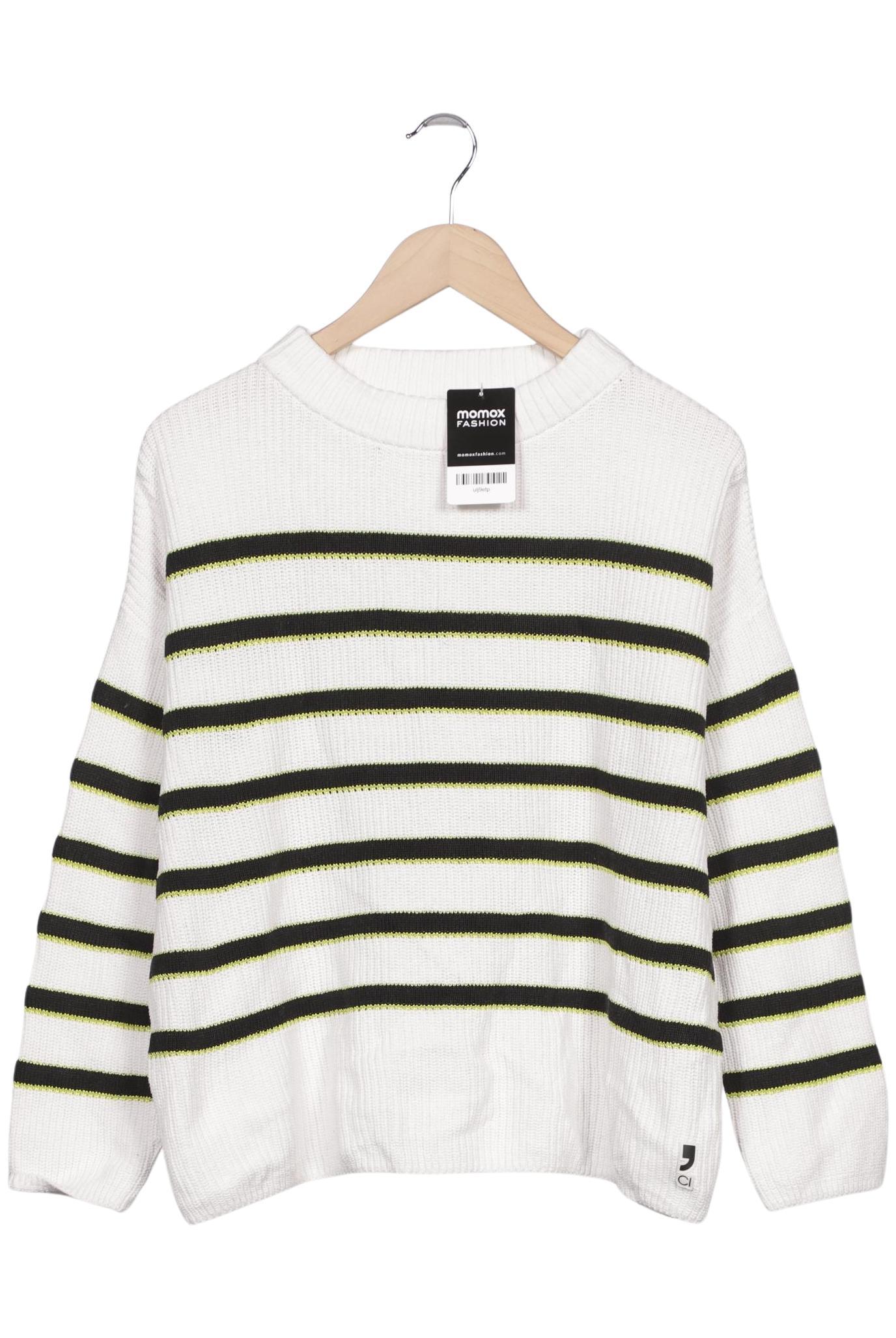 

Comma Damen Pullover, weiß, Gr. 38