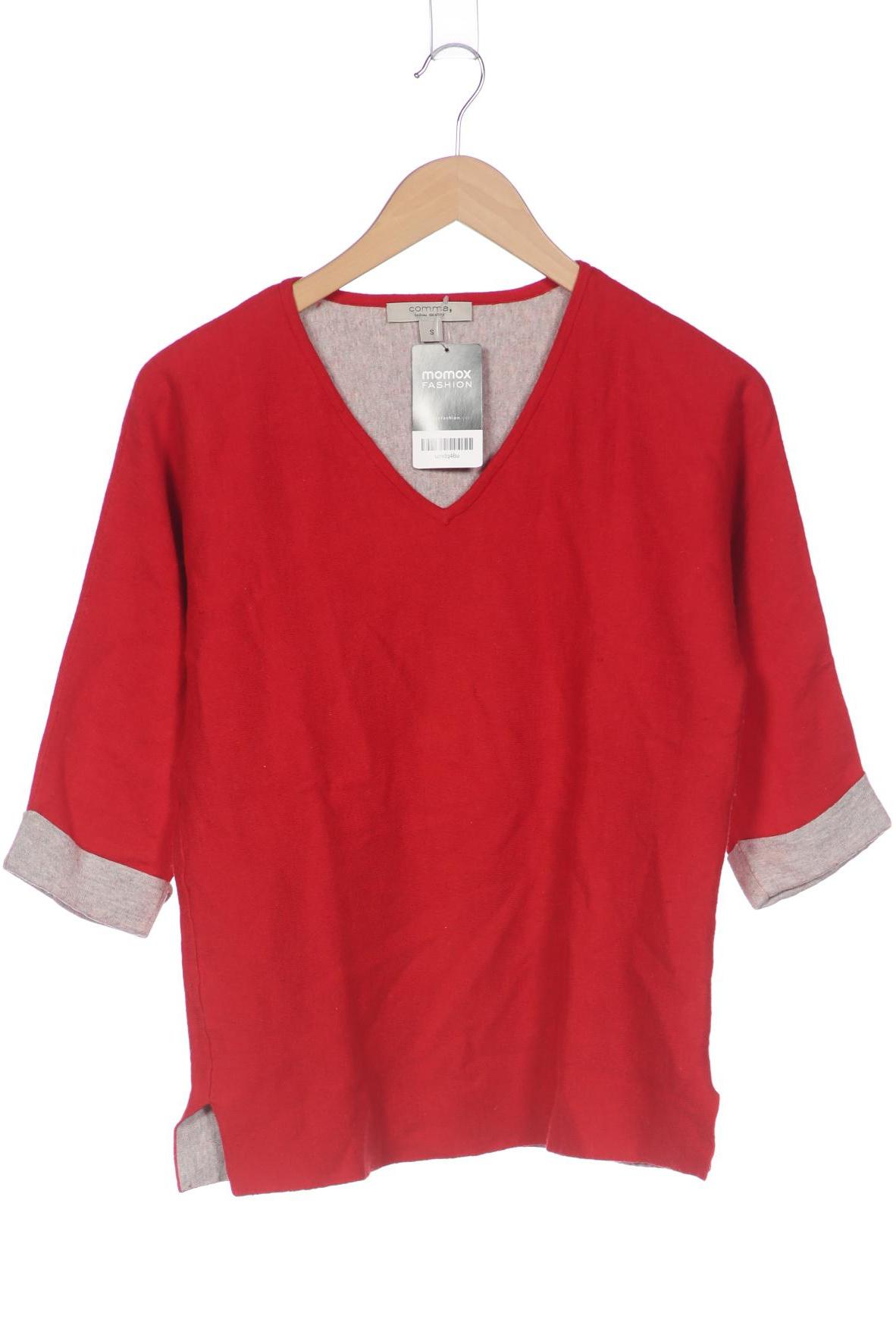 

Comma Damen Pullover, rot, Gr. 36