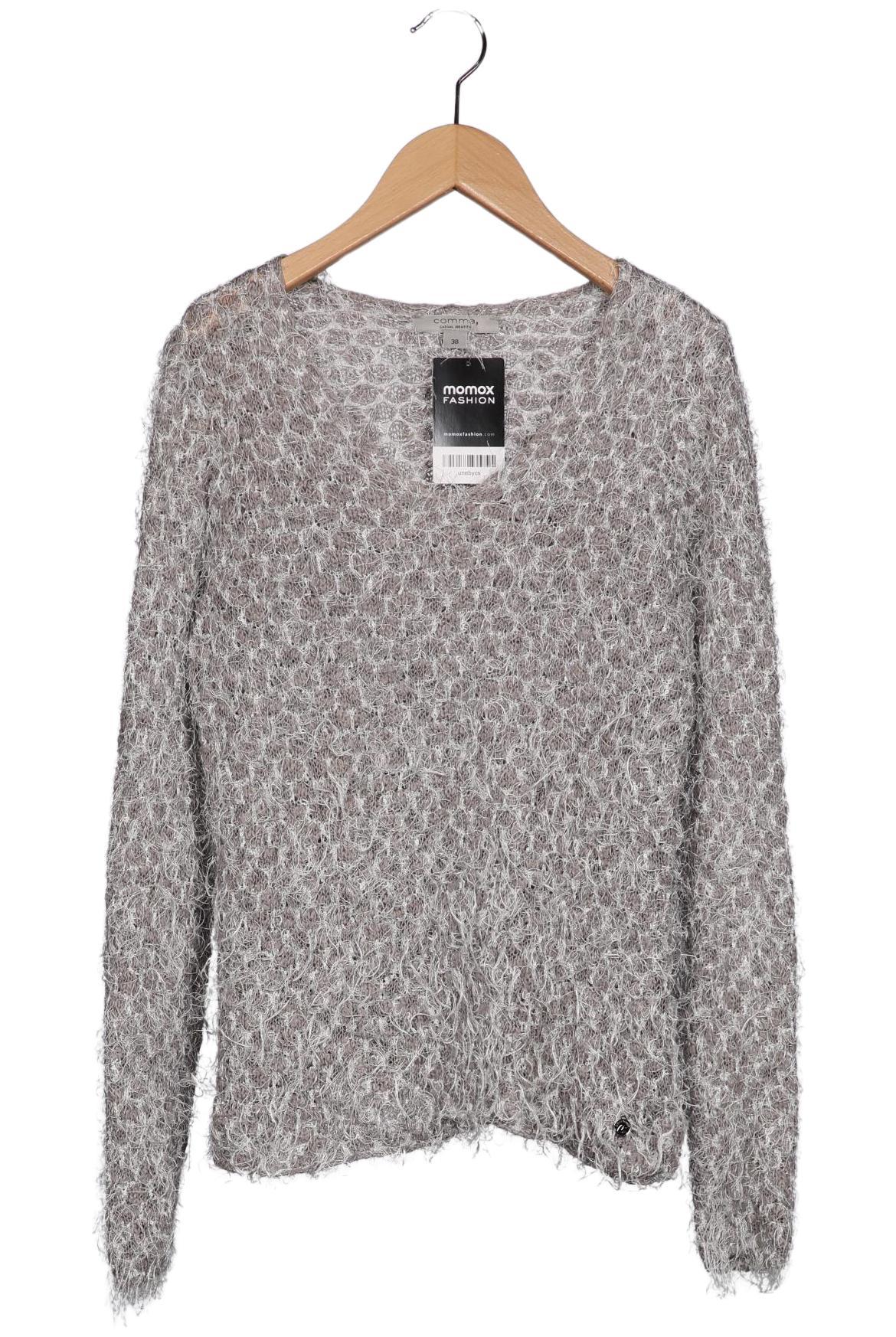 

Comma Damen Pullover, grau, Gr. 38