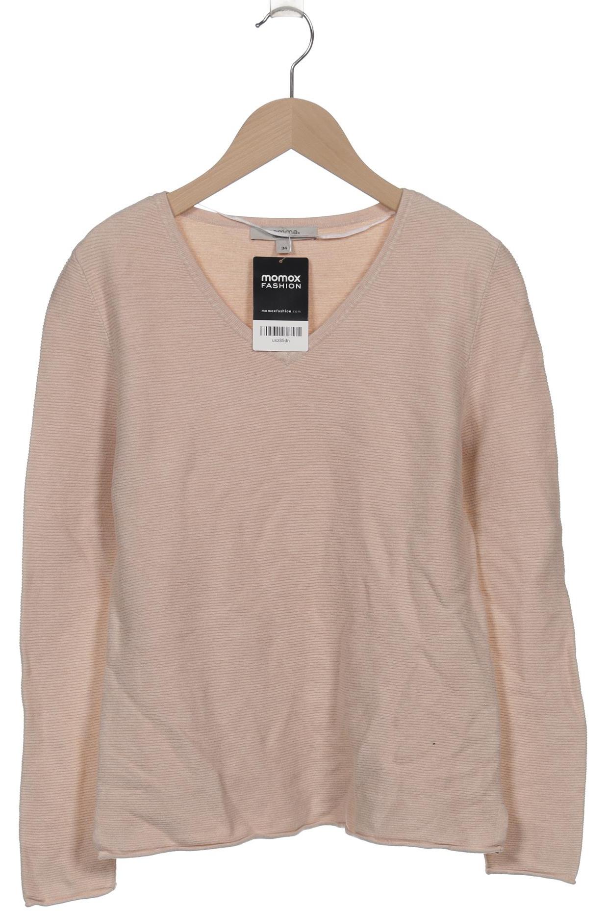 

Comma Damen Pullover, beige, Gr. 34