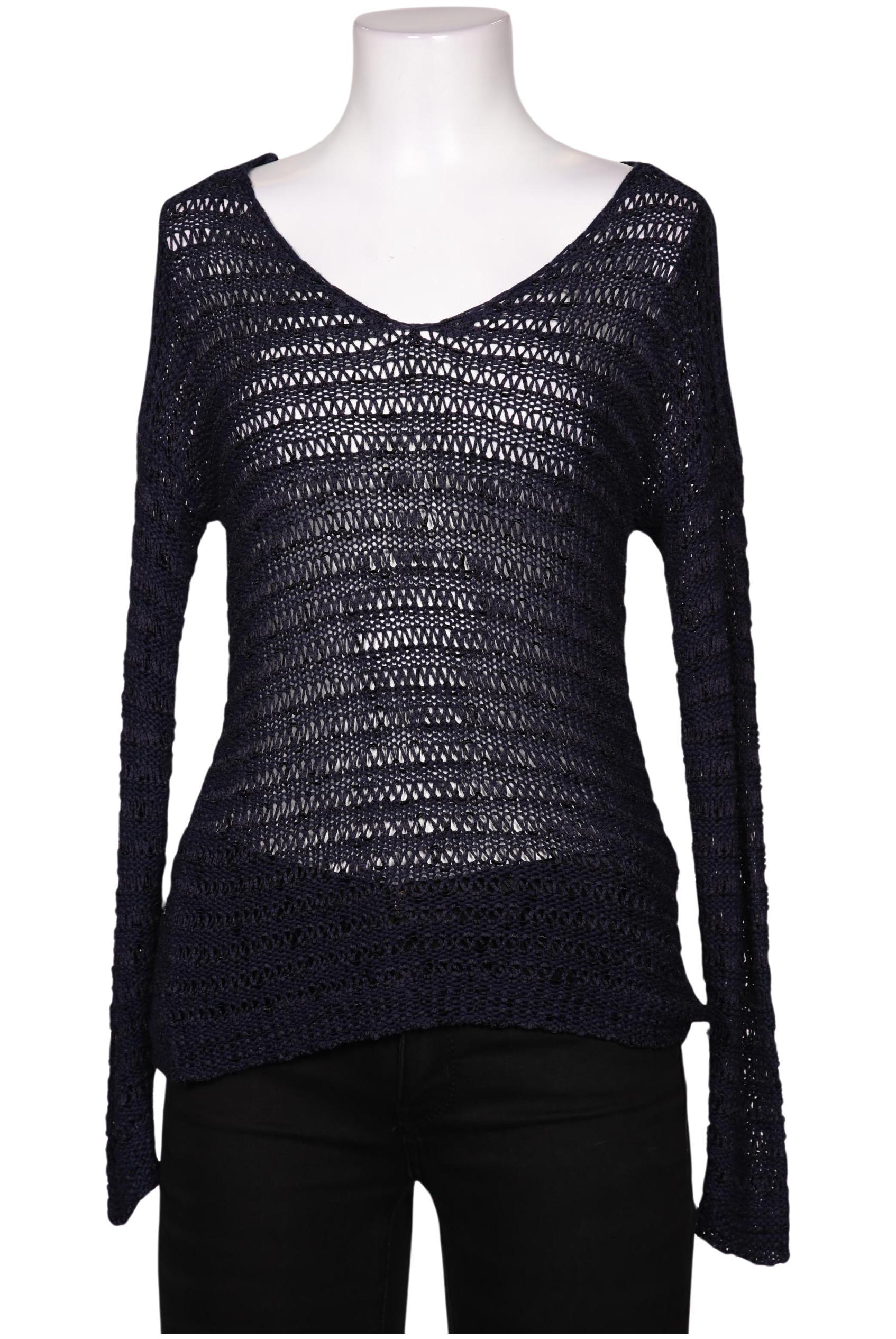 

Comma Damen Pullover, marineblau, Gr. 36