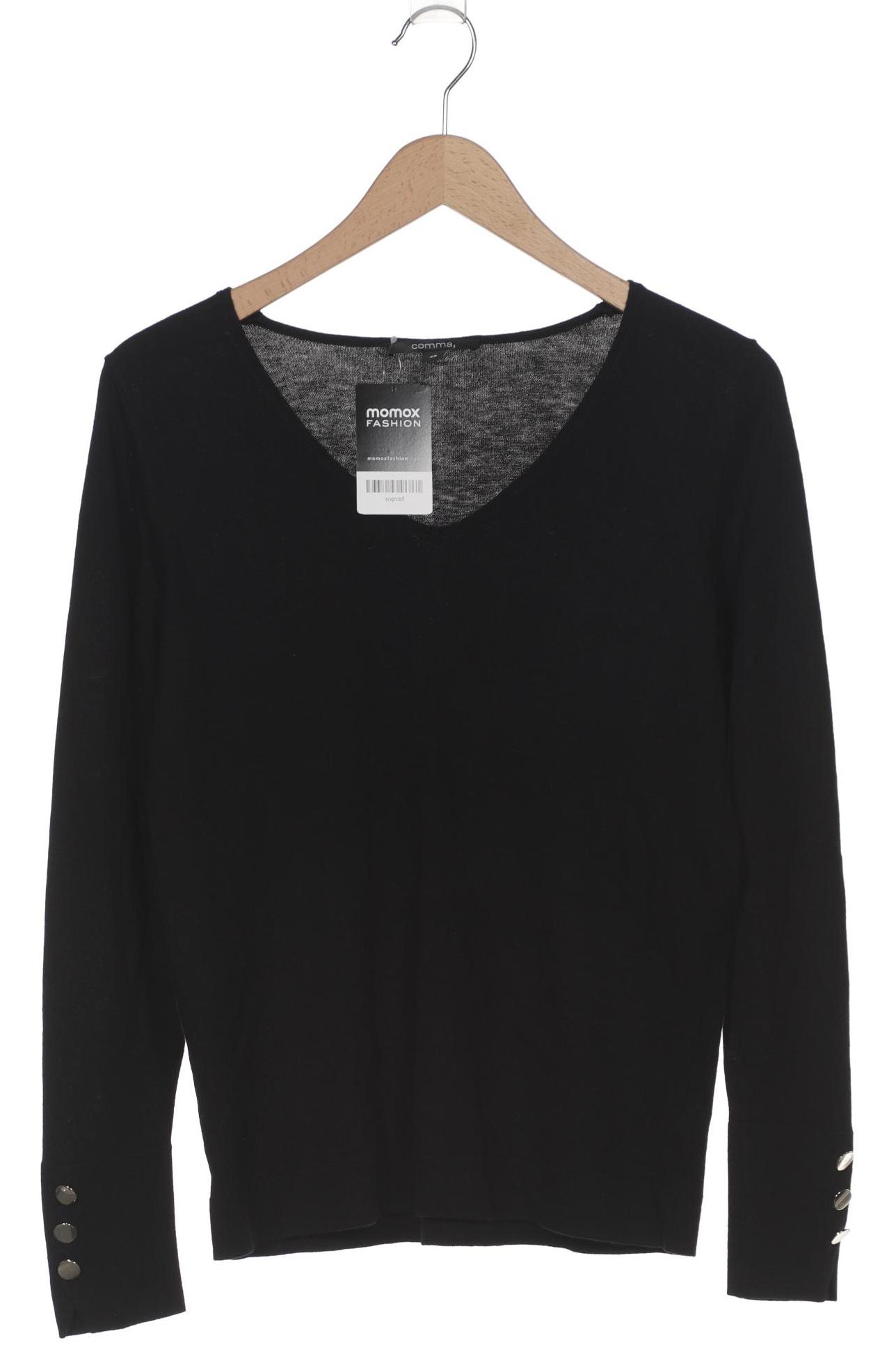 

Comma Damen Pullover, schwarz, Gr. 38