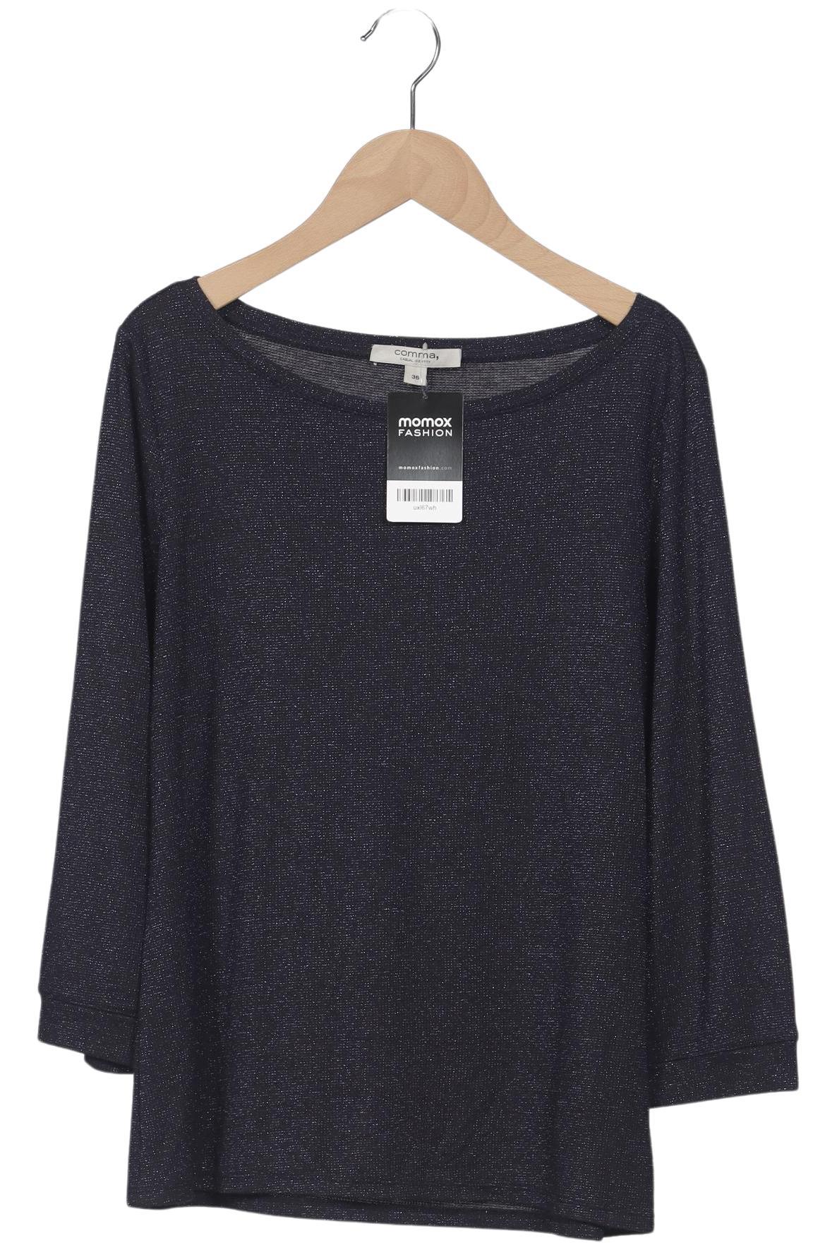 

Comma Damen Pullover, marineblau, Gr. 36