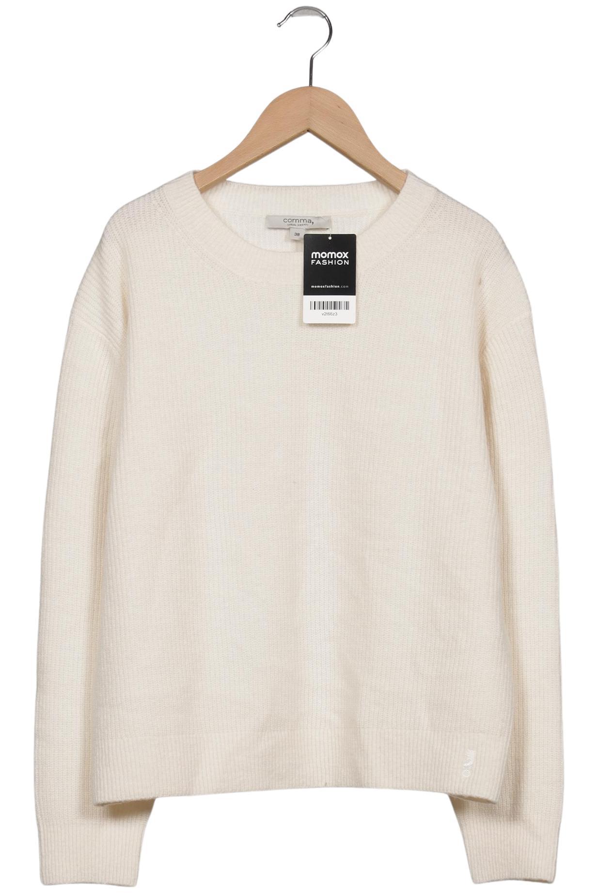 

Comma Damen Pullover, cremeweiß, Gr. 38