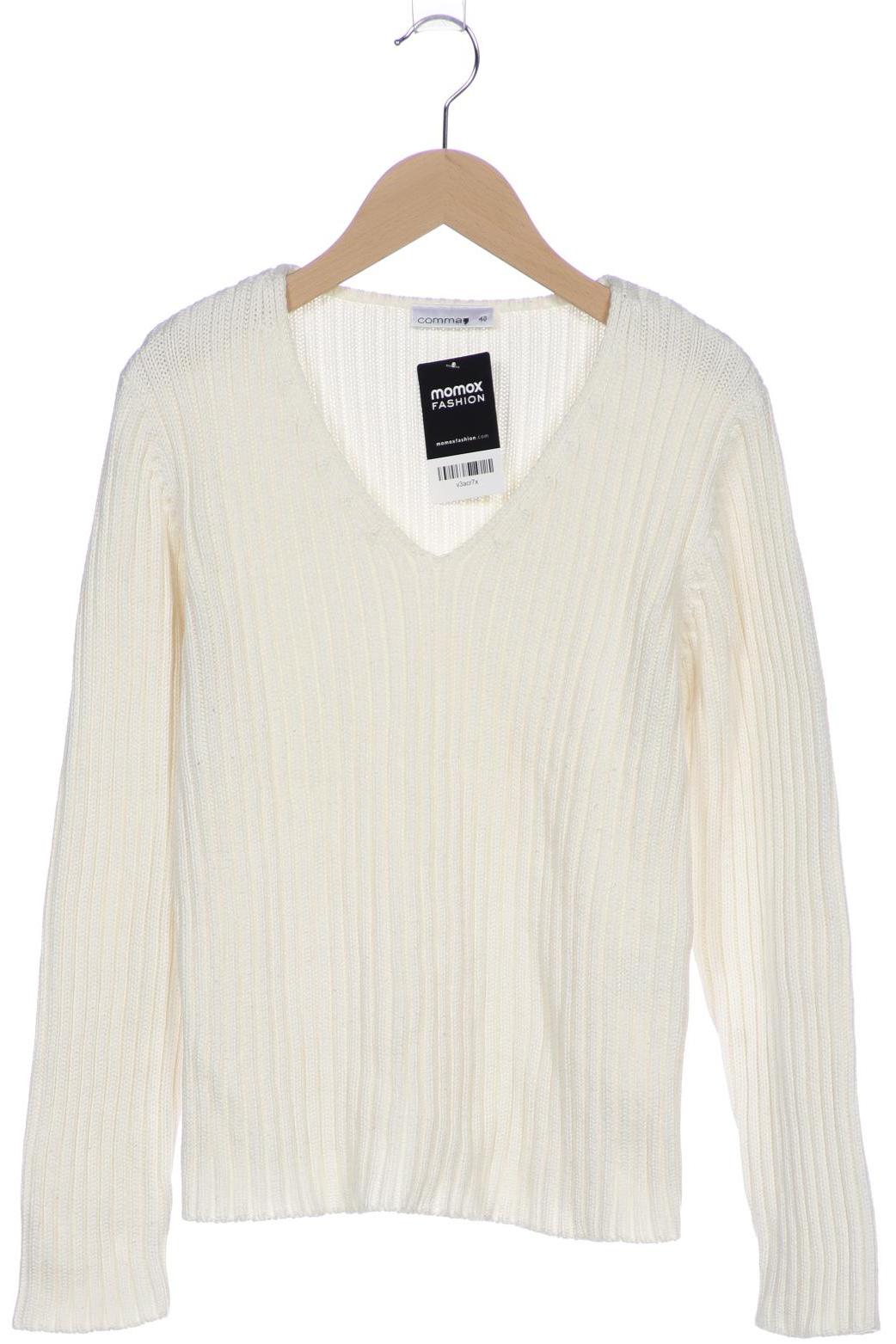 

Comma Damen Pullover, cremeweiß, Gr. 40