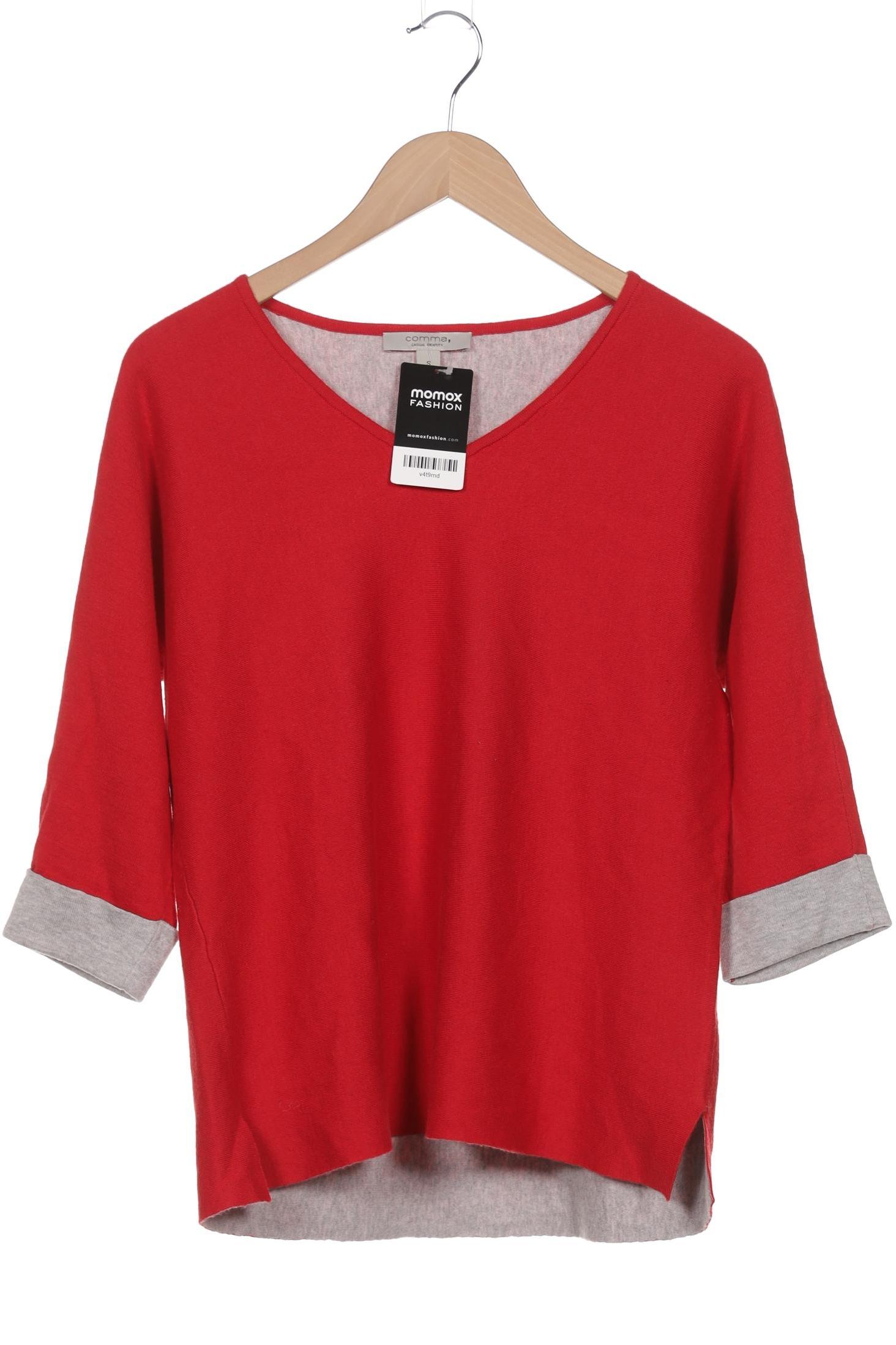 

Comma Damen Pullover, rot, Gr. 36