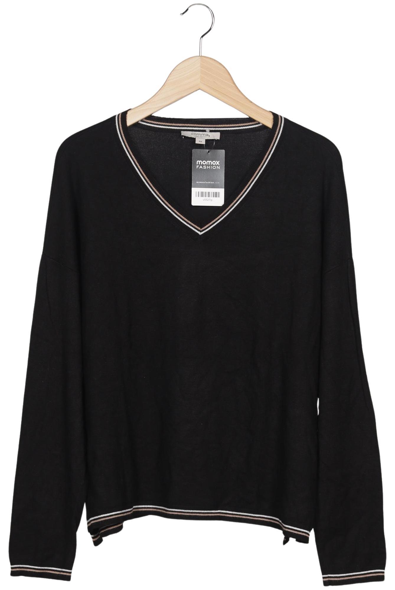 

Comma Damen Pullover, schwarz, Gr. 42