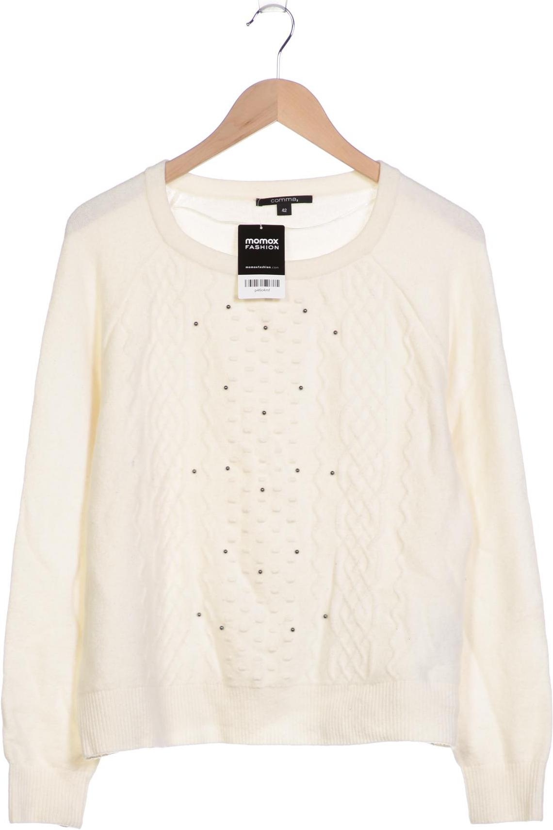 

Comma Damen Pullover, cremeweiß, Gr. 42