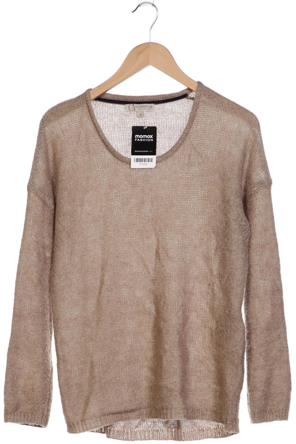 

Comma Damen Pullover, beige, Gr. 38