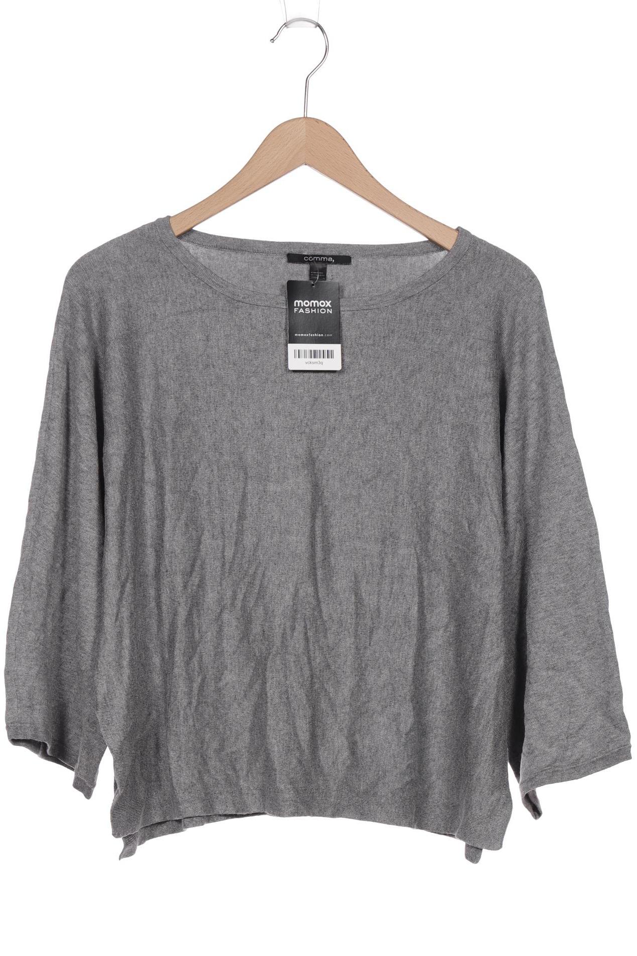 

Comma Damen Pullover, grau