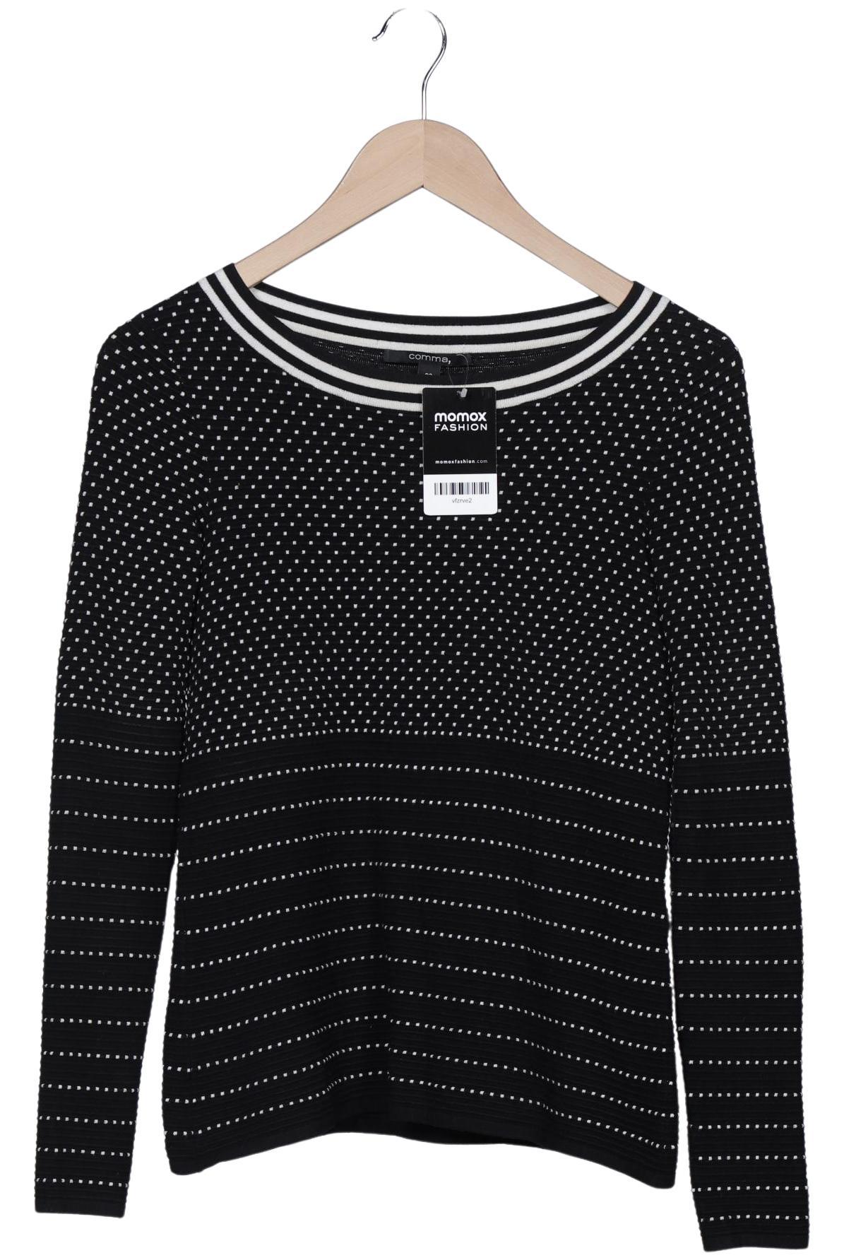 

Comma Damen Pullover, schwarz, Gr. 32