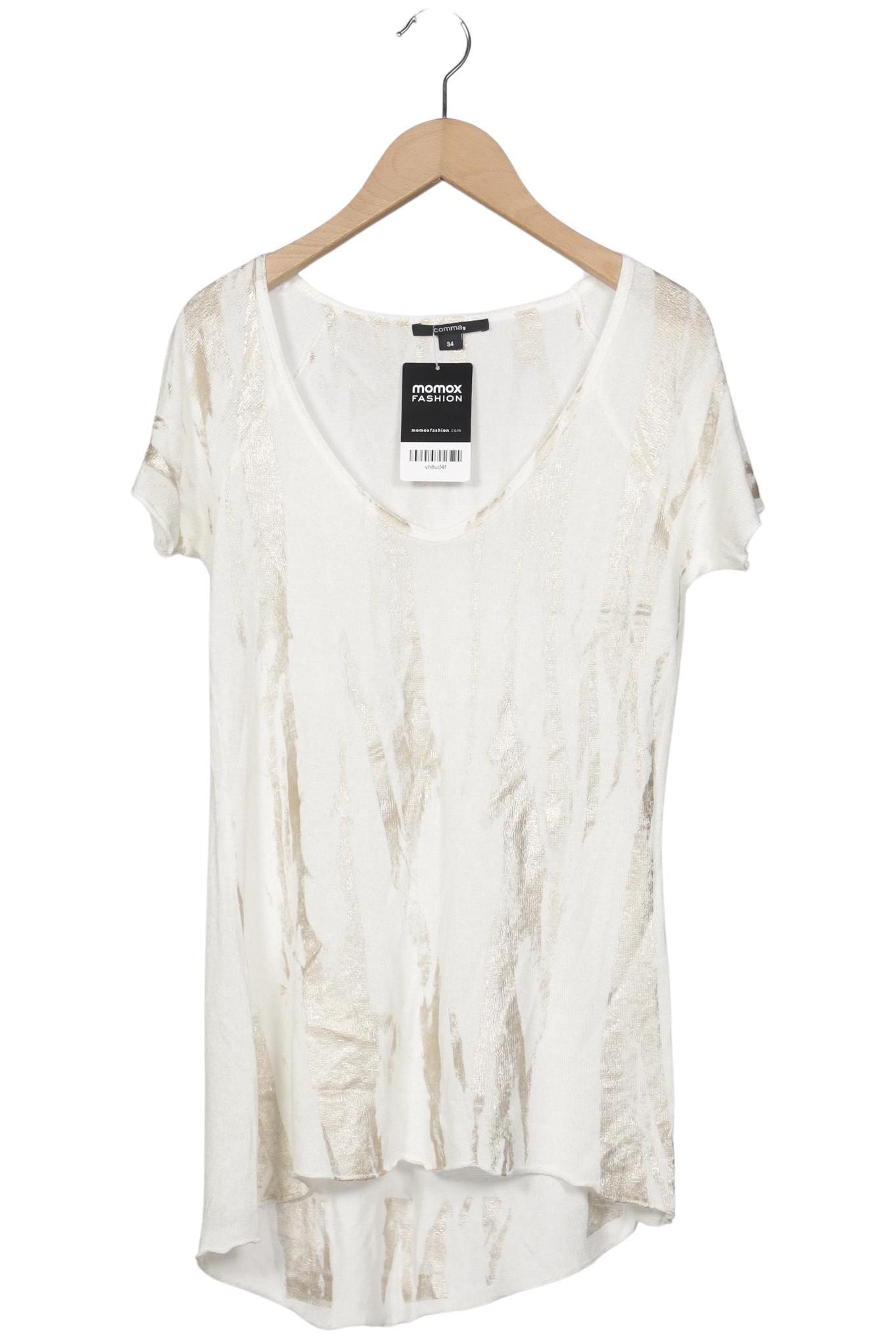 

Comma Damen Pullover, cremeweiß, Gr. 34