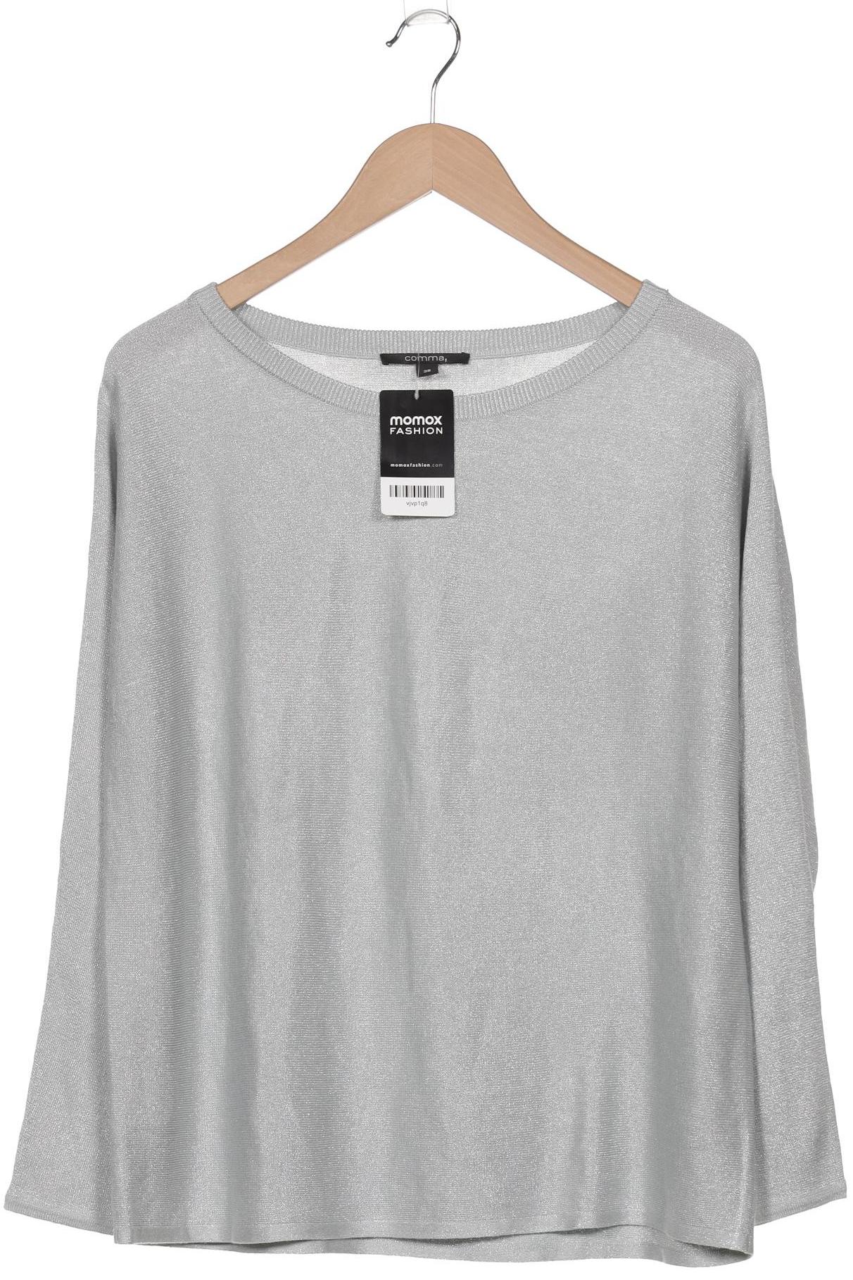 

Comma Damen Pullover, silber, Gr. 38