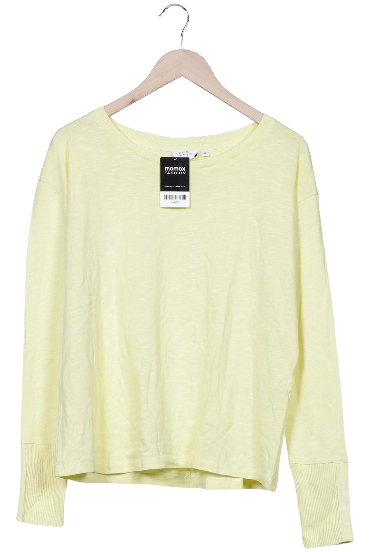 

Comma Damen Pullover, gelb, Gr. 42