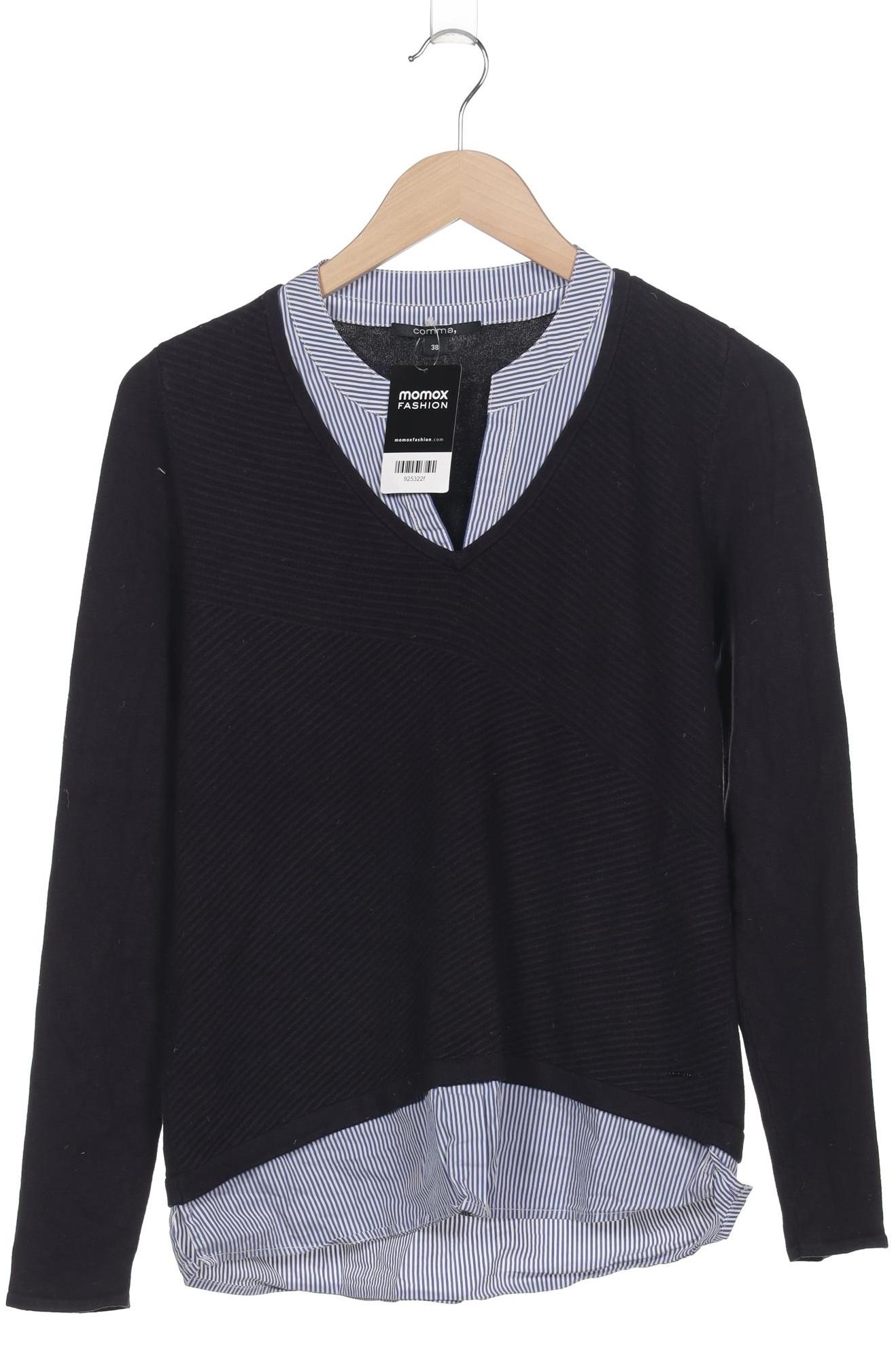 

Comma Damen Pullover, marineblau, Gr. 38