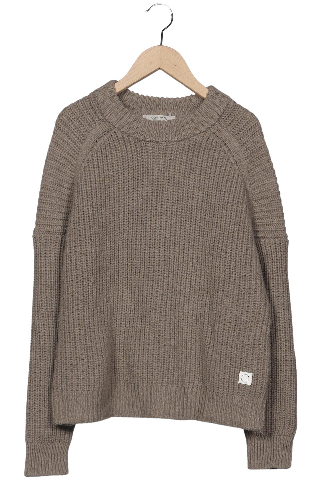 

Comma Damen Pullover, braun, Gr. 36