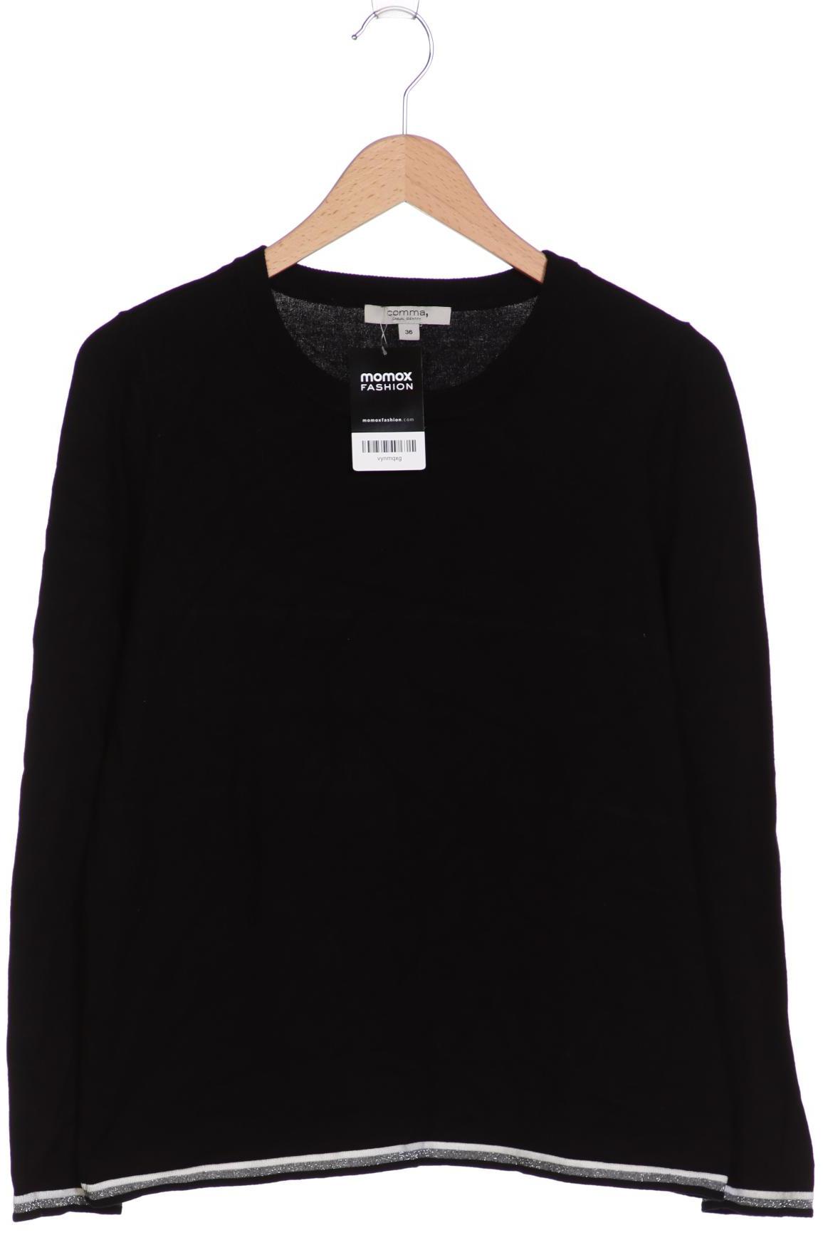 

Comma Damen Pullover, schwarz