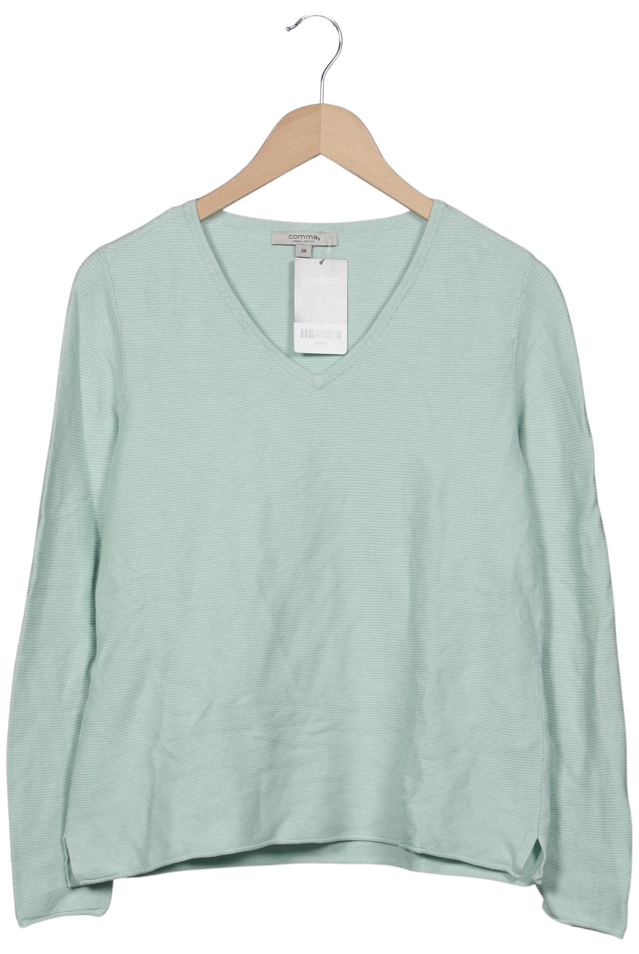 

Comma Damen Pullover, hellgrün, Gr. 38