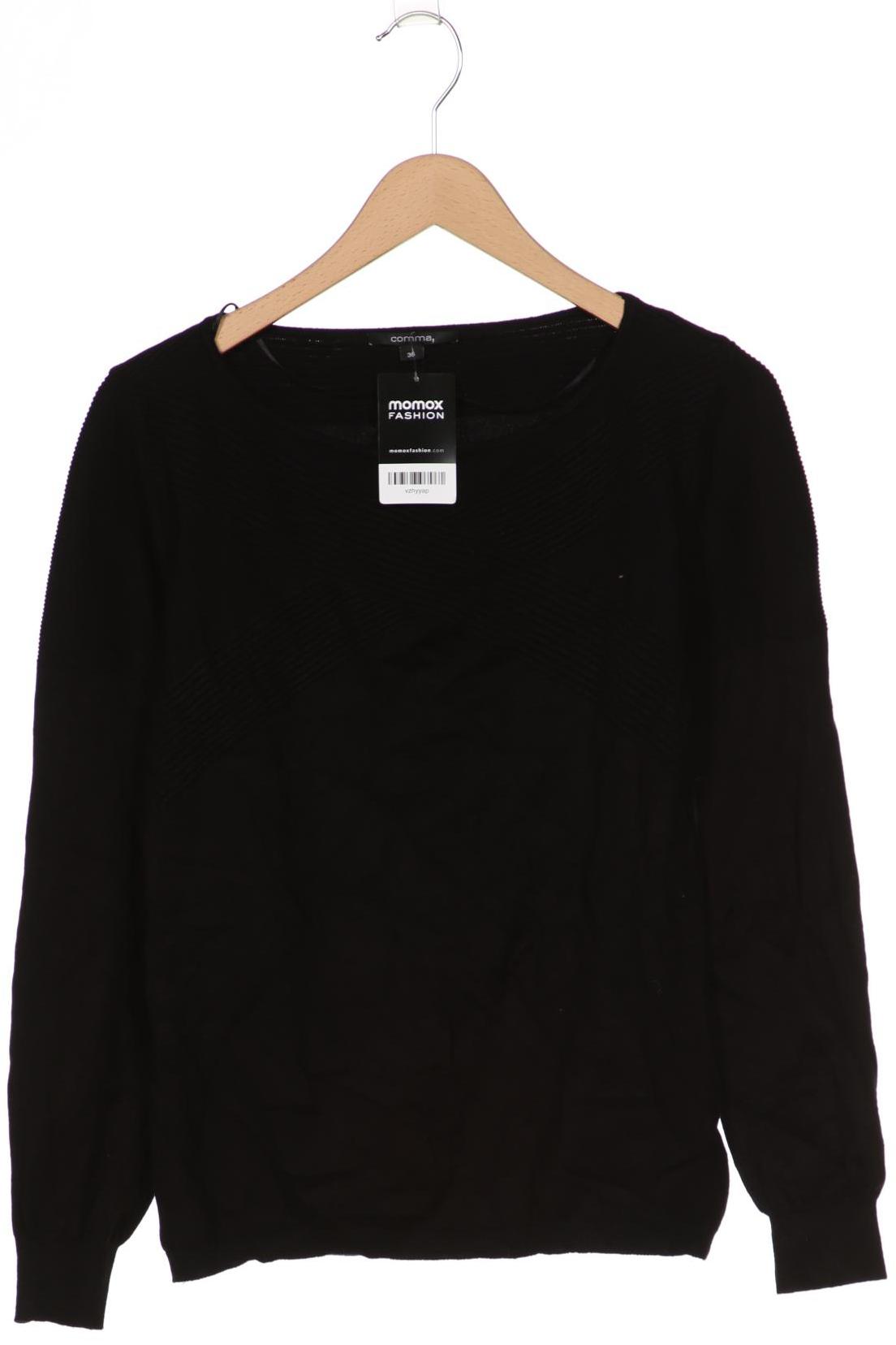 

Comma Damen Pullover, schwarz