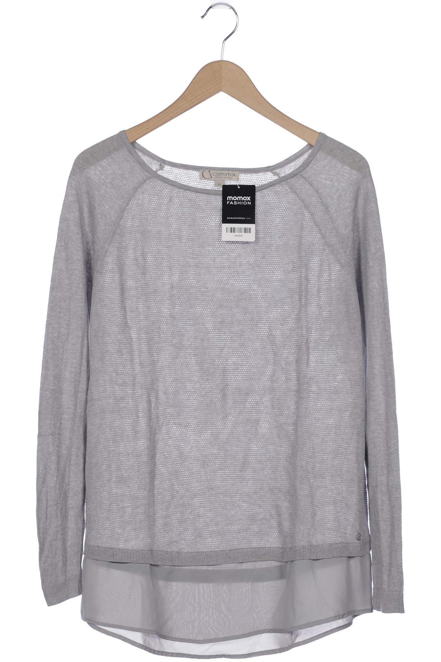 

Comma Damen Pullover, grau