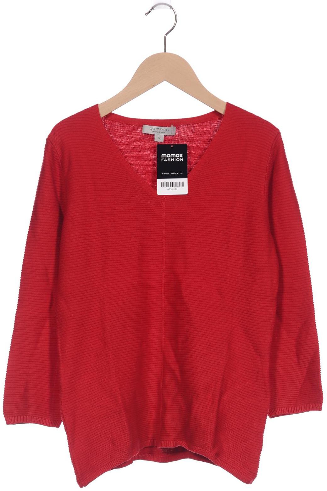 

Comma Damen Pullover, rot, Gr. 36